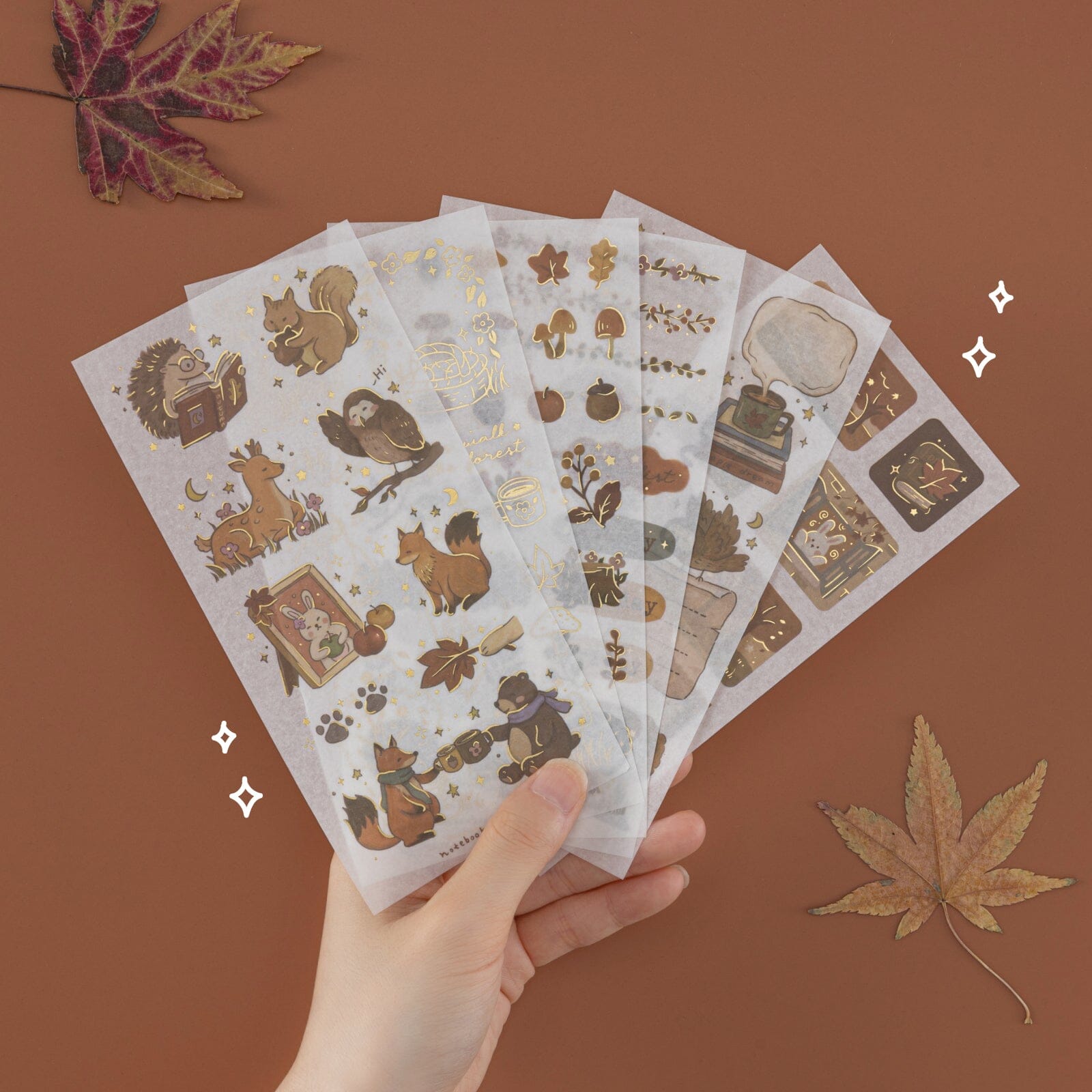 Tsuki 'Forest Friends' Sticker Set ☾