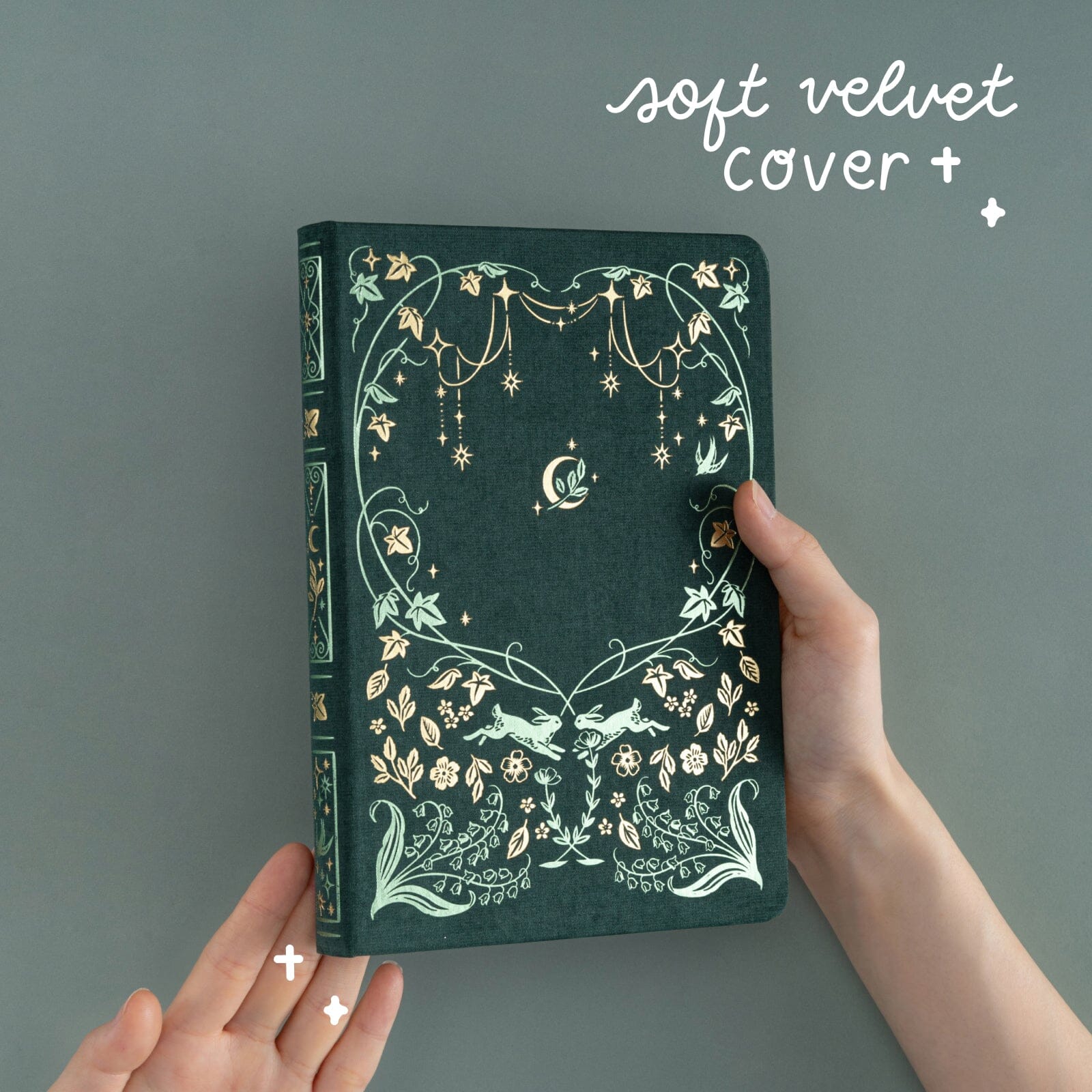 Tsuki 'Luminous Garden' Limited Edition Kraft Paper Bullet Journal in A5 ☾