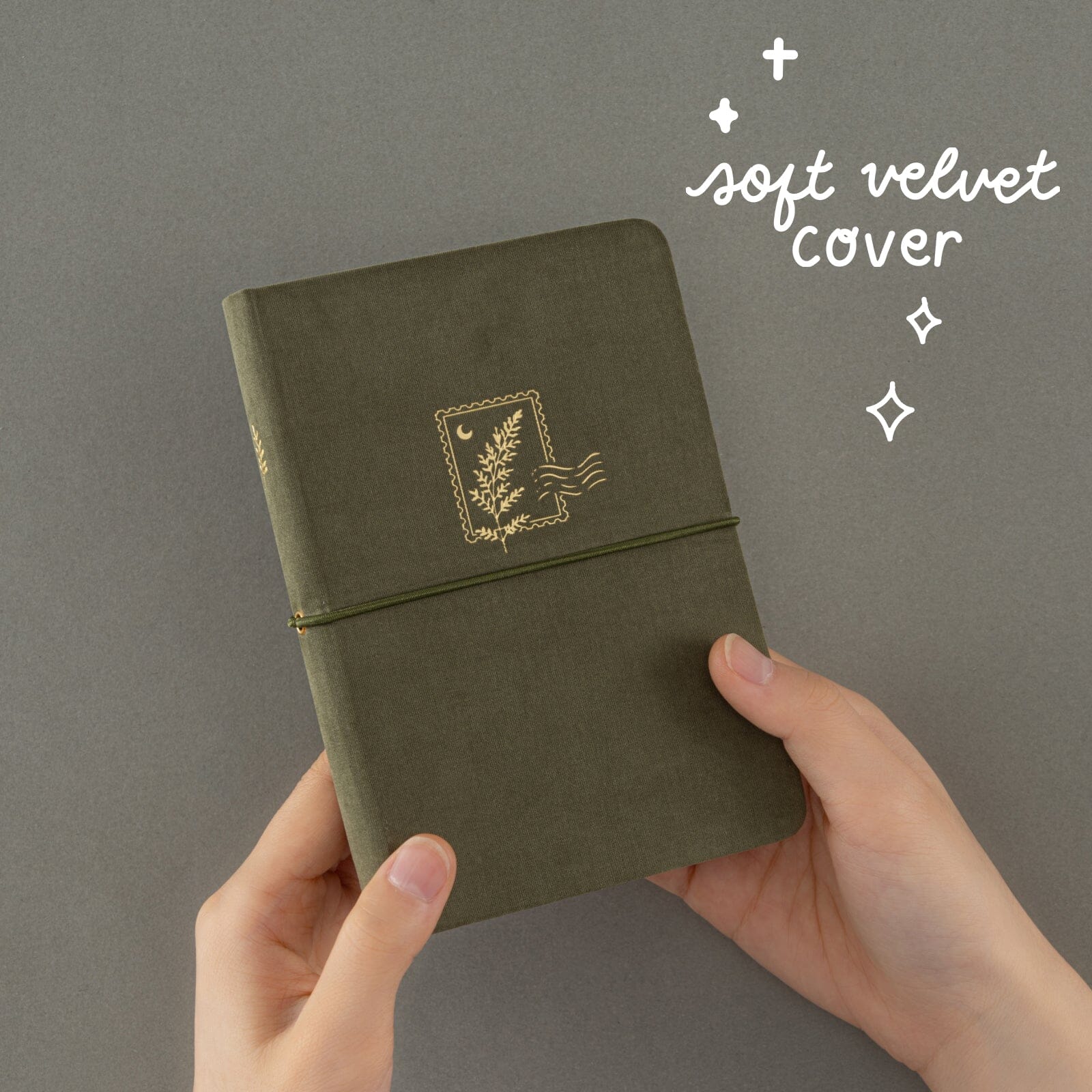 Tsuki 'Fern Fable' A6 Luxury Travel Notebook ☾