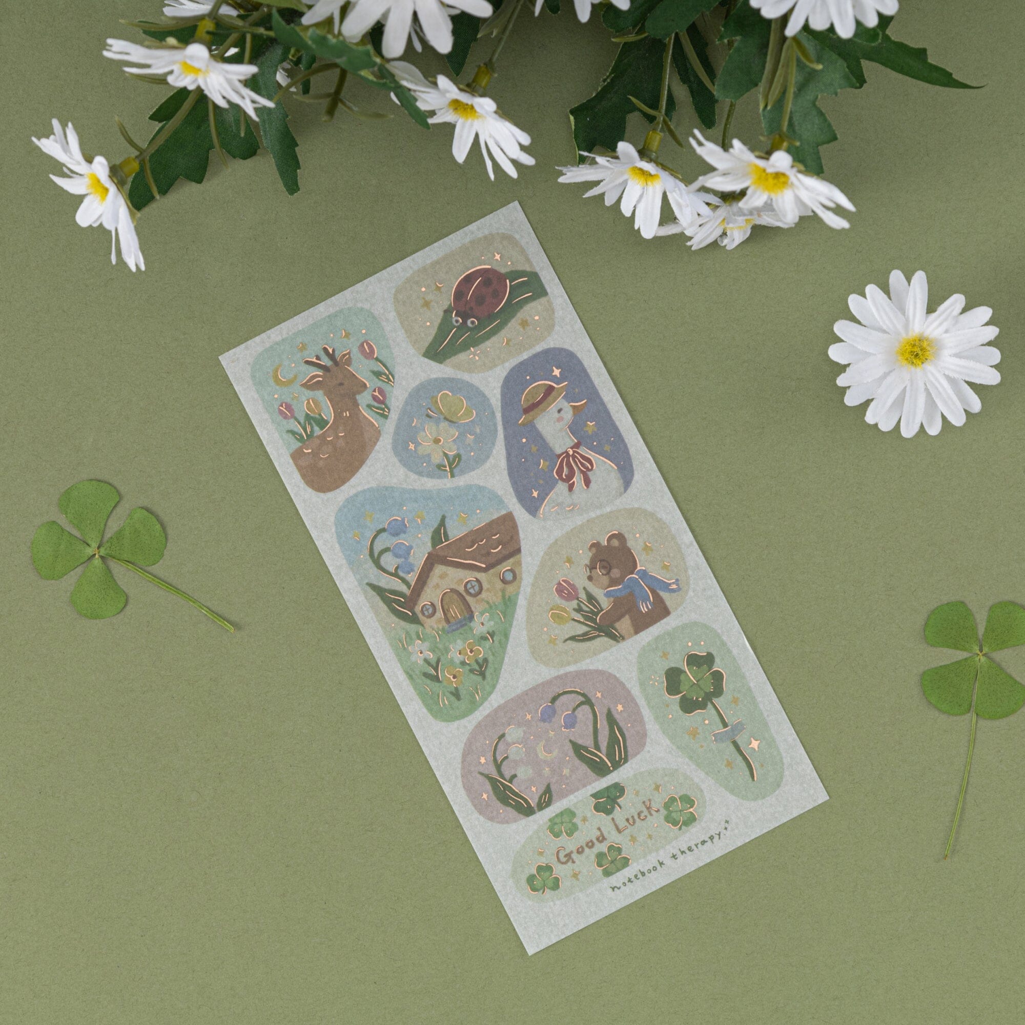 Tsuki 'Meadow Friends' Sticker Set ☾