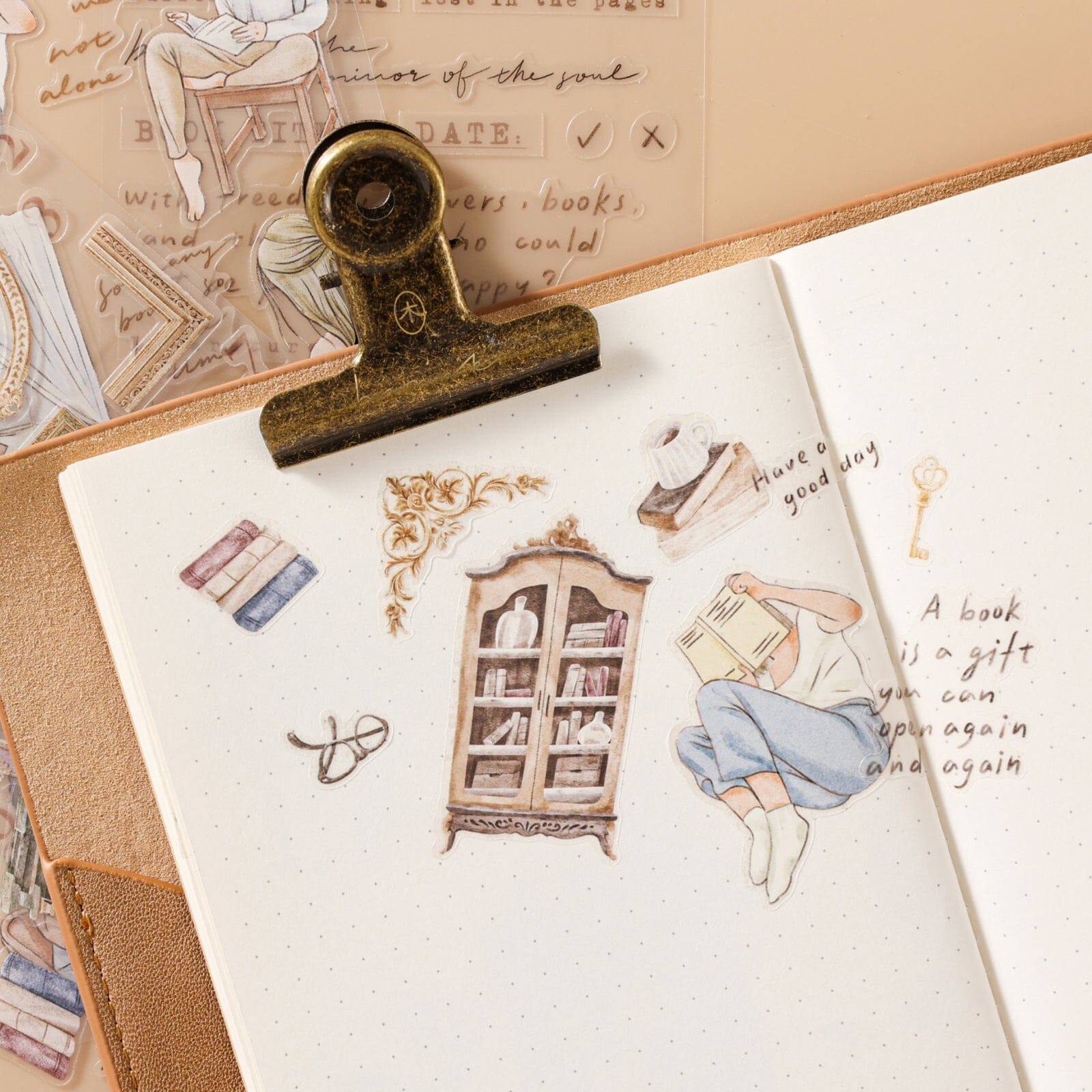 Hinoki - 'Into the Library' Sticker Set