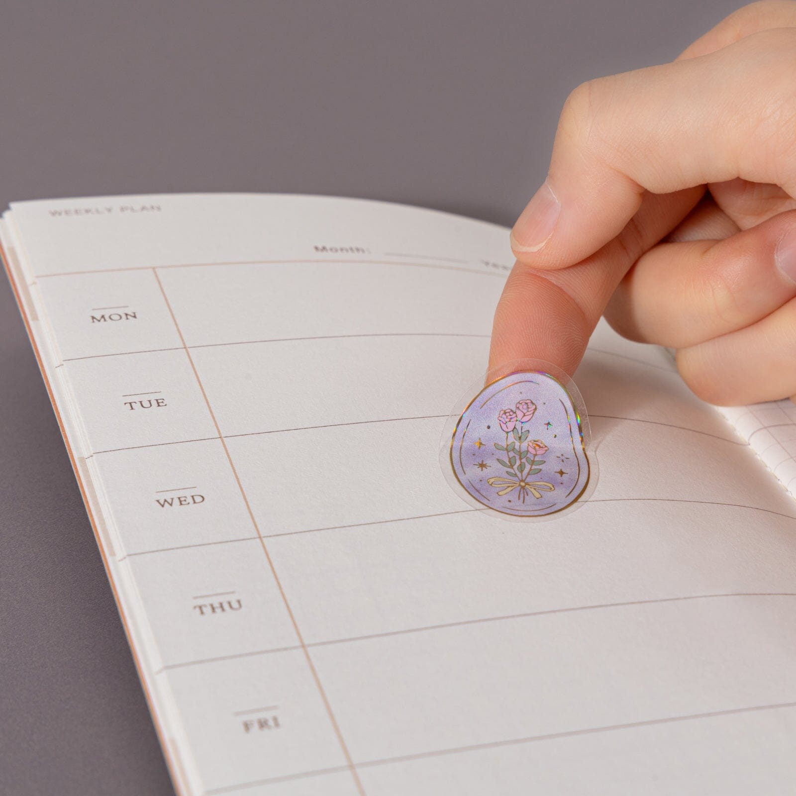 Tsuki 'Lunar Delivery' 3D Holographic Foil Luxury Sticker Set ☾
