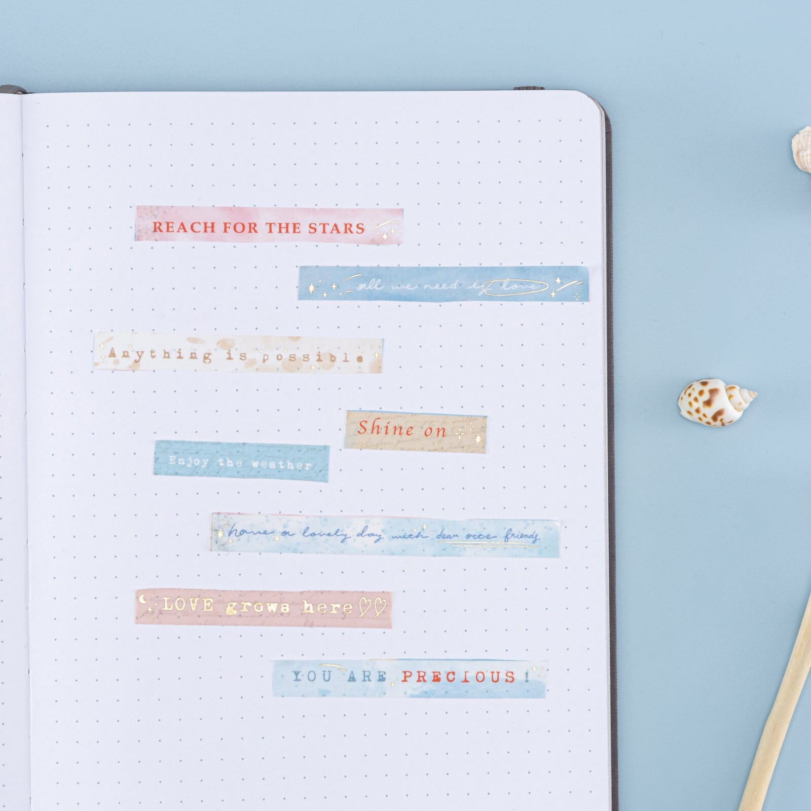 Tsuki 'Otter Friends' Washi Tape Set ☾