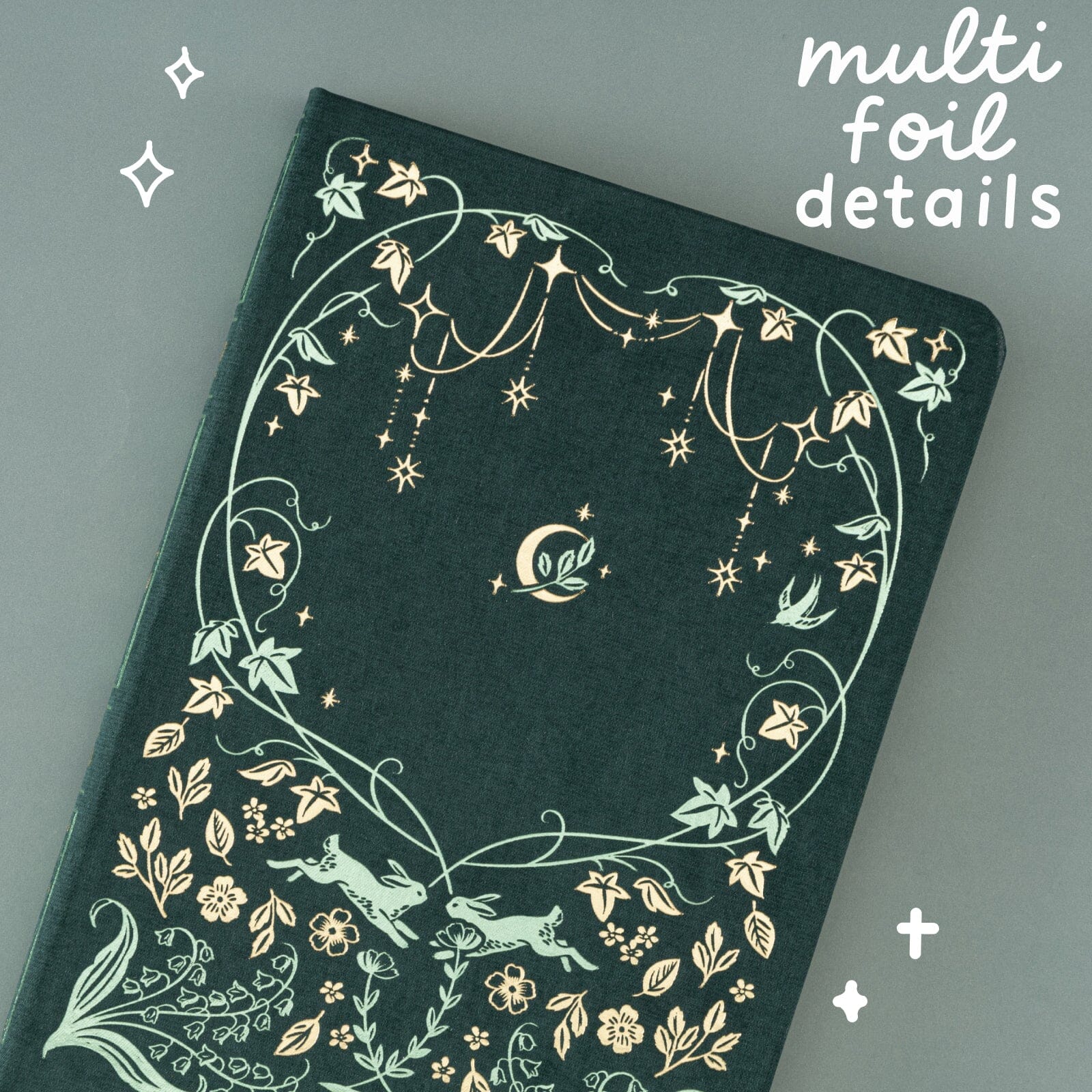 Tsuki 'Luminous Garden' Limited Edition Kraft Paper Bullet Journal in A5 ☾