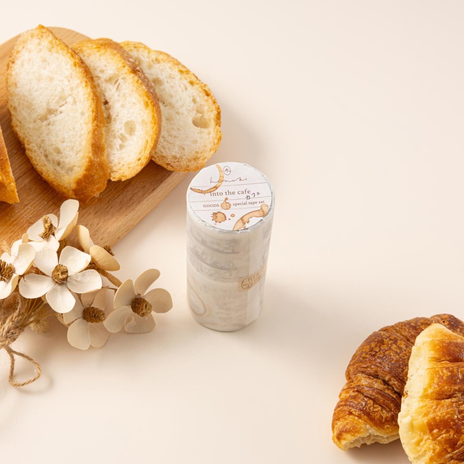 Hinoki - 'Into the Cafe' PET Decorative Tape Set