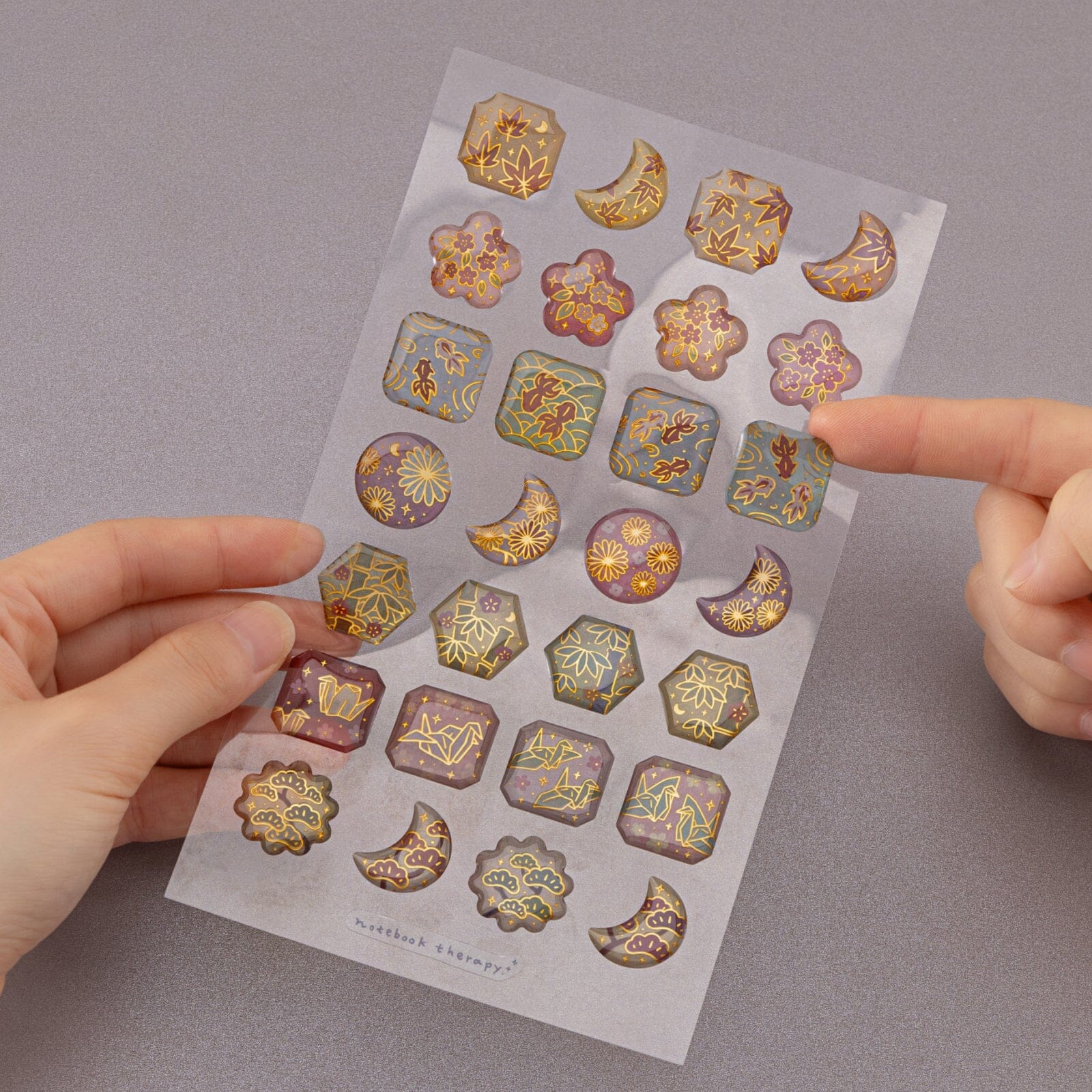 Tsuki 'Journey in Japan' 3D Sticker Set ☾