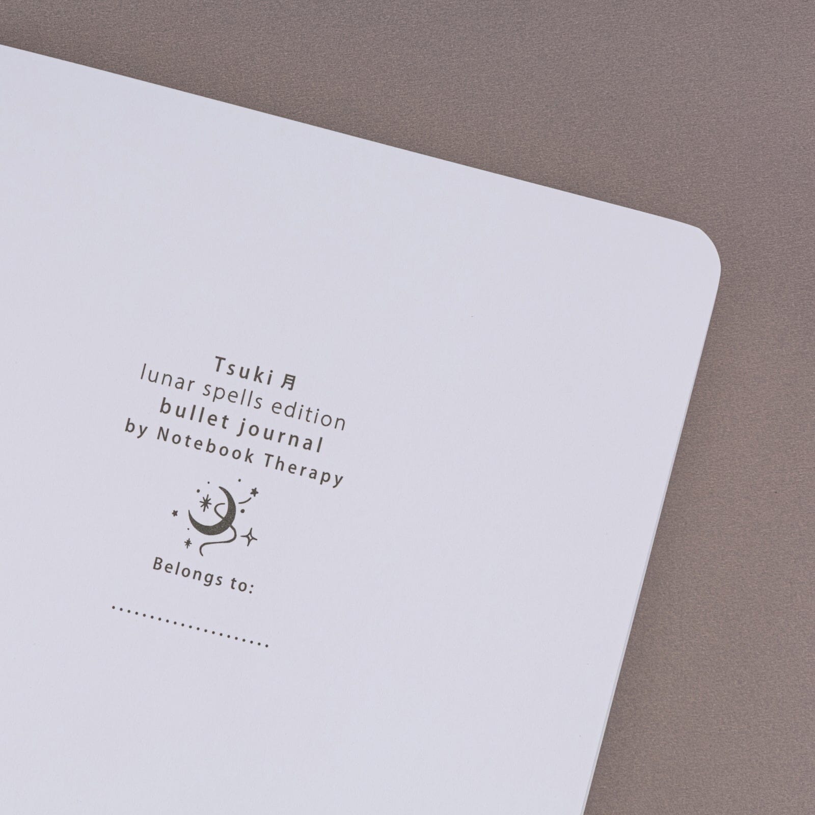 Tsuki ‘Lunar Spells’ Limited Edition Luxury Bullet Journal ☾