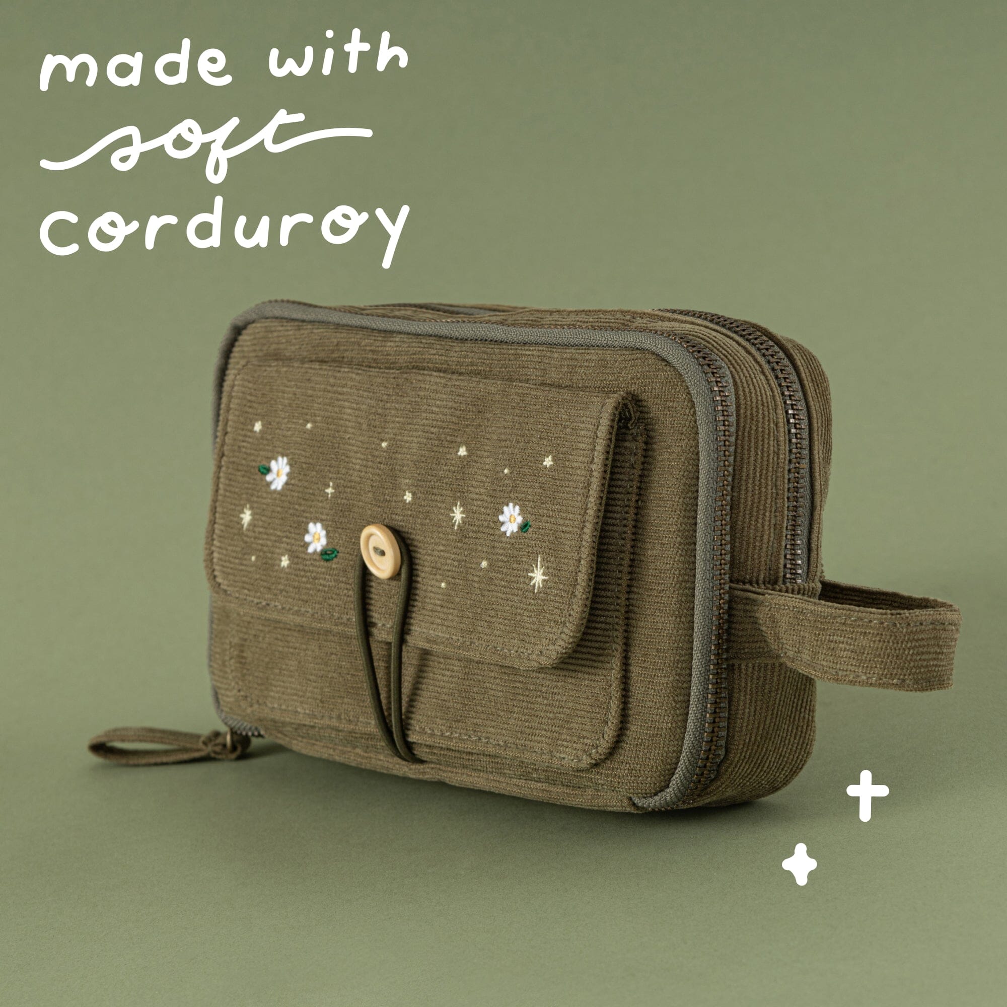 Tsuki 'Meadow Friends' Pen Pouch ☾