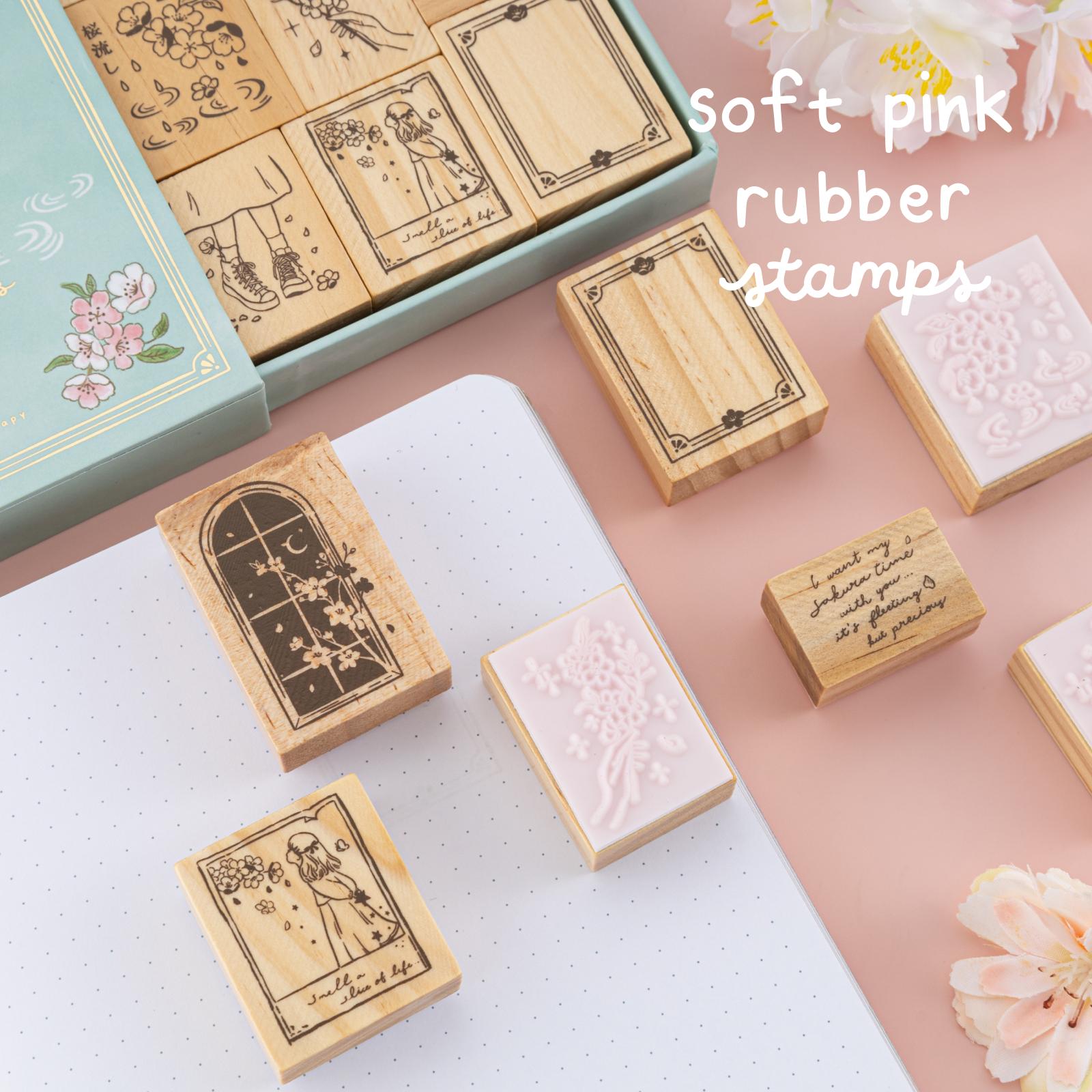 Tsuki 'Sakura Days' Bullet Journal Stamp Set ☾
