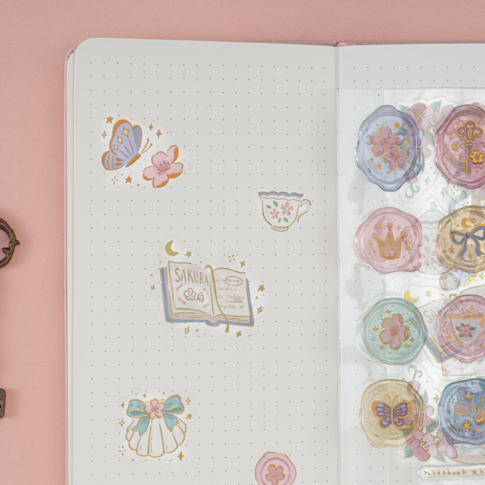 Tsuki 'Sakura Story' 3D Sticker Set ☾