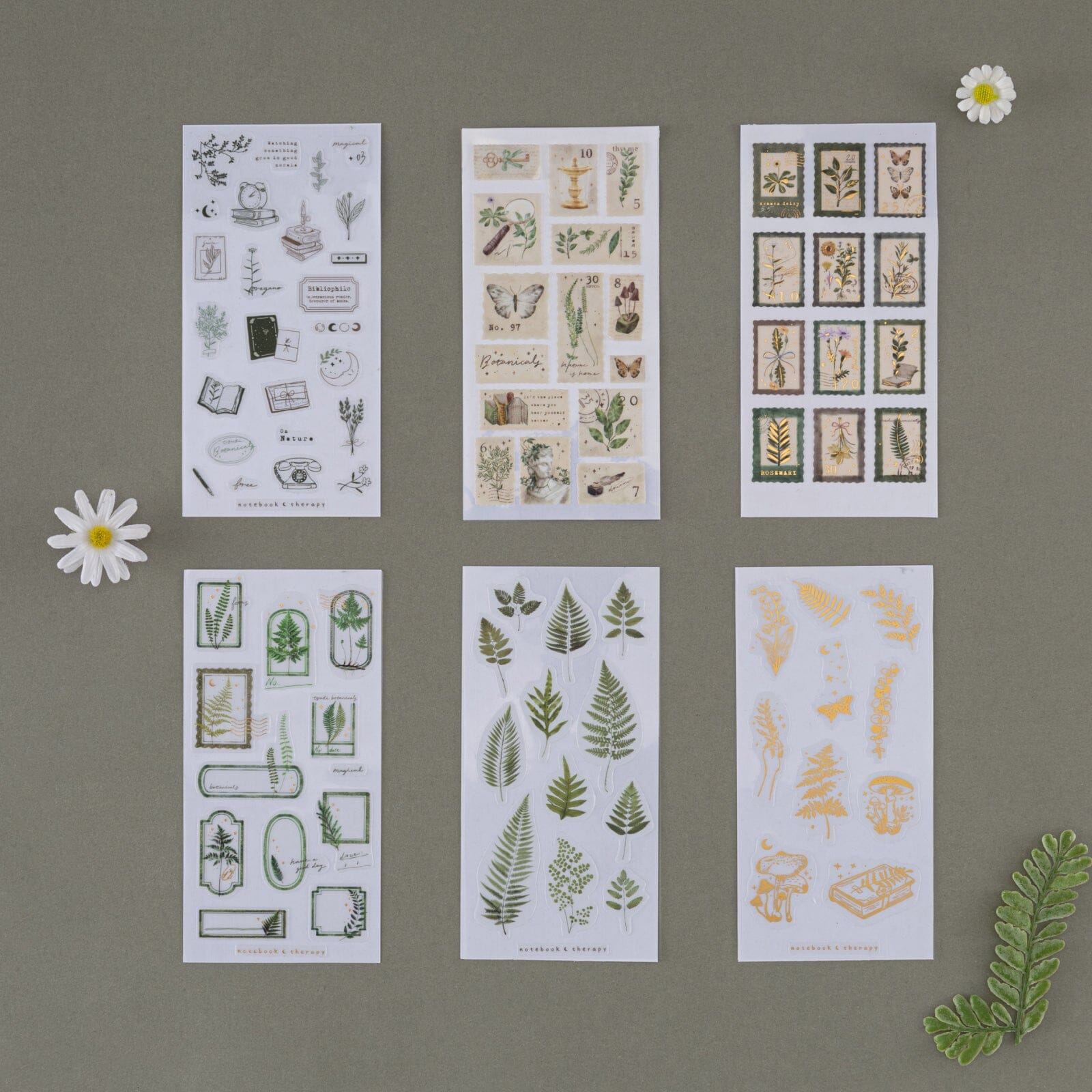 Tsuki 'Whimsical Botanics' Sticker Set ☾