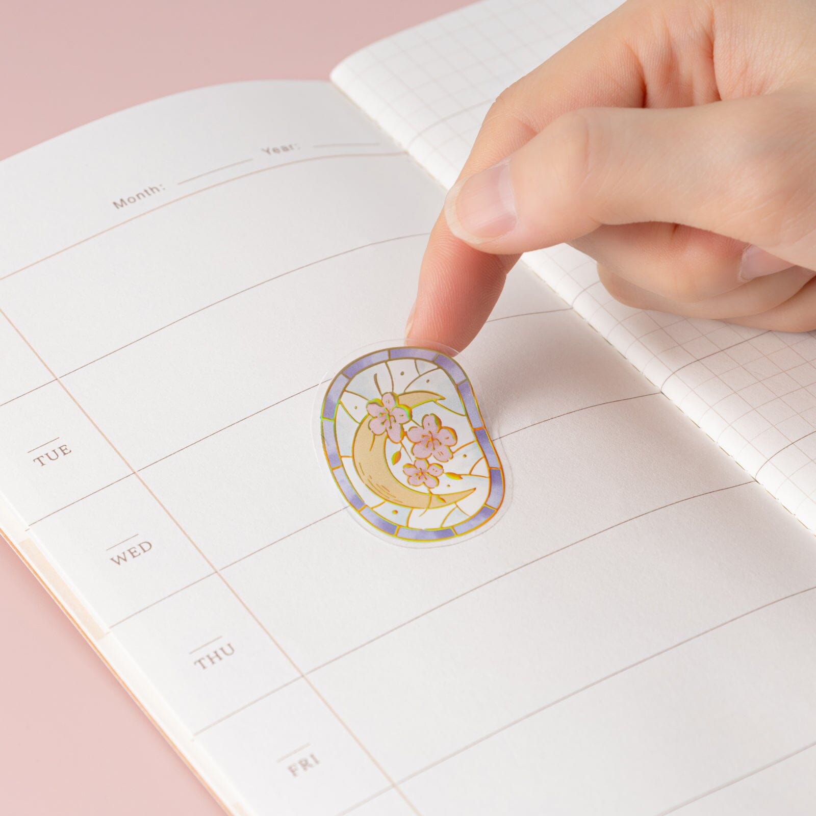 Tsuki 'Sakura Vintage' 3D Sticker Set ☾