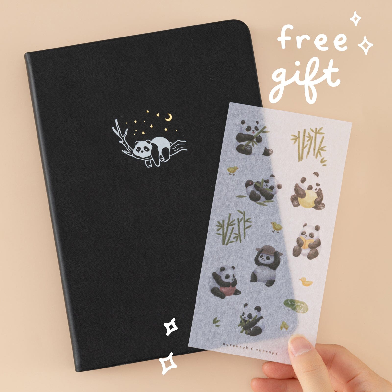 Tsuki 'Playful Panda' Limited Edition A5 Bullet Journal ☾