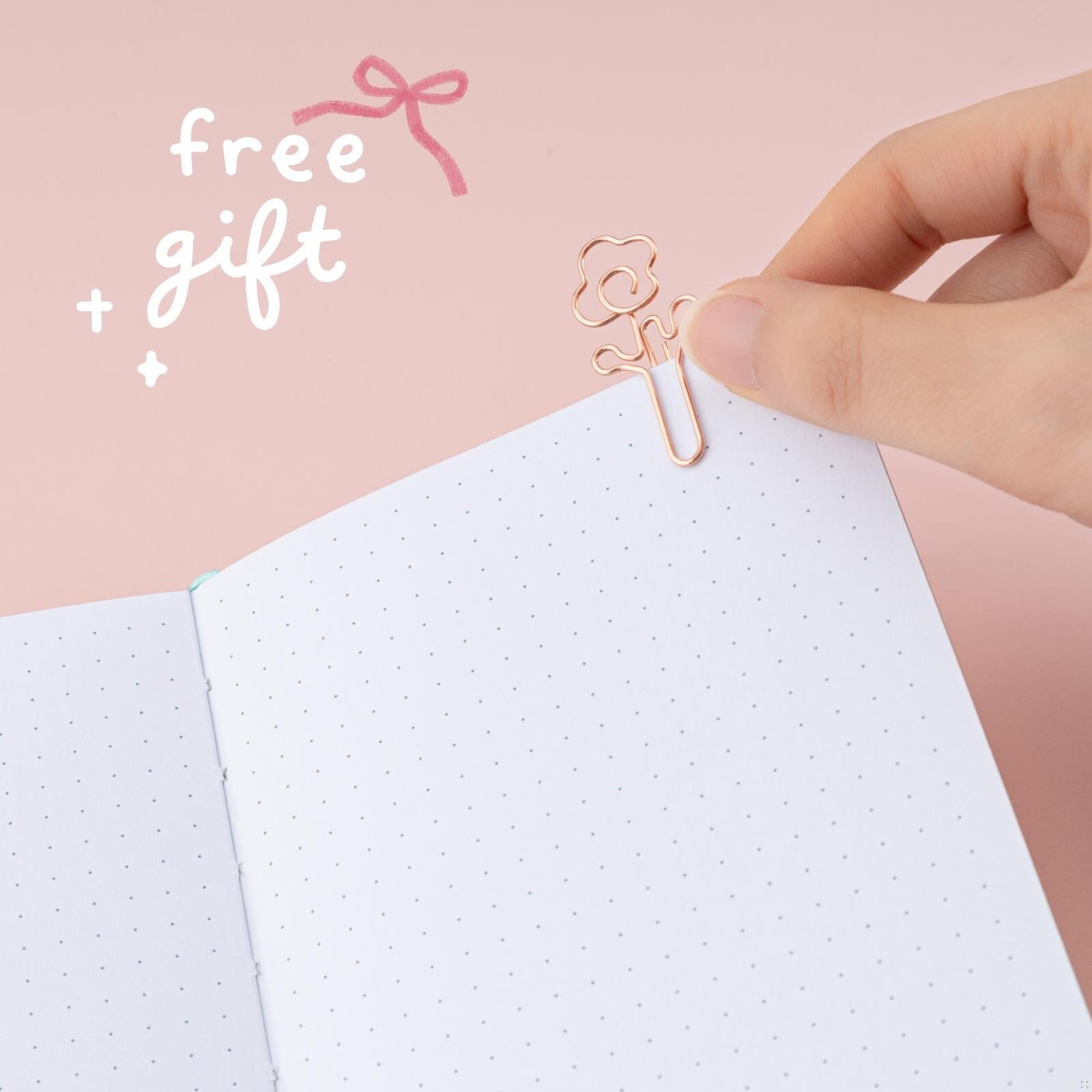 Tsuki 'Sakura Mint' A6 Travel Notebook ☾