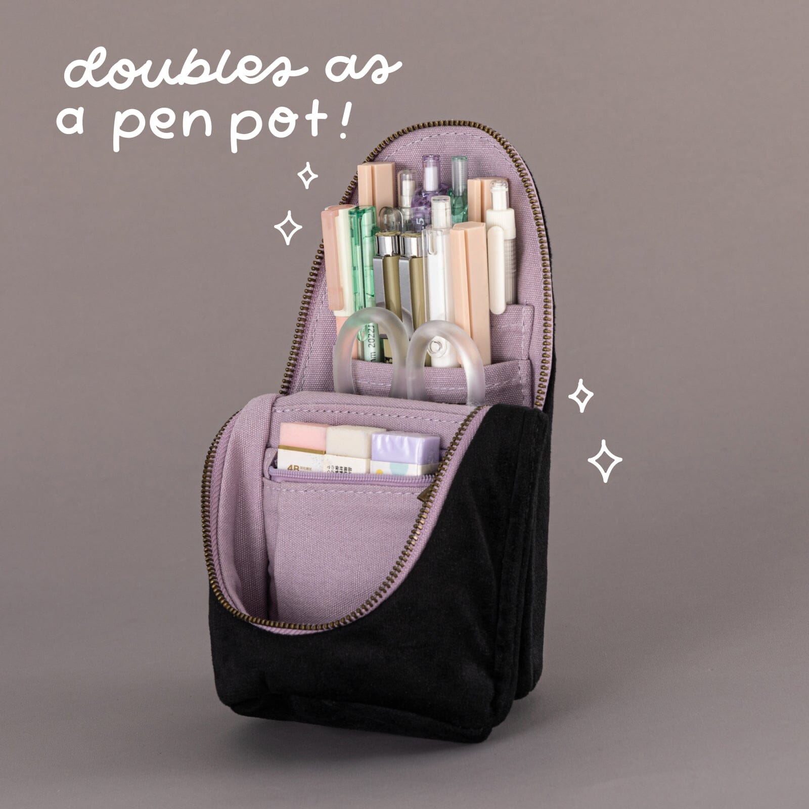 Tsuki 'Lunar Delivery' Standing Pen Pouch ☾