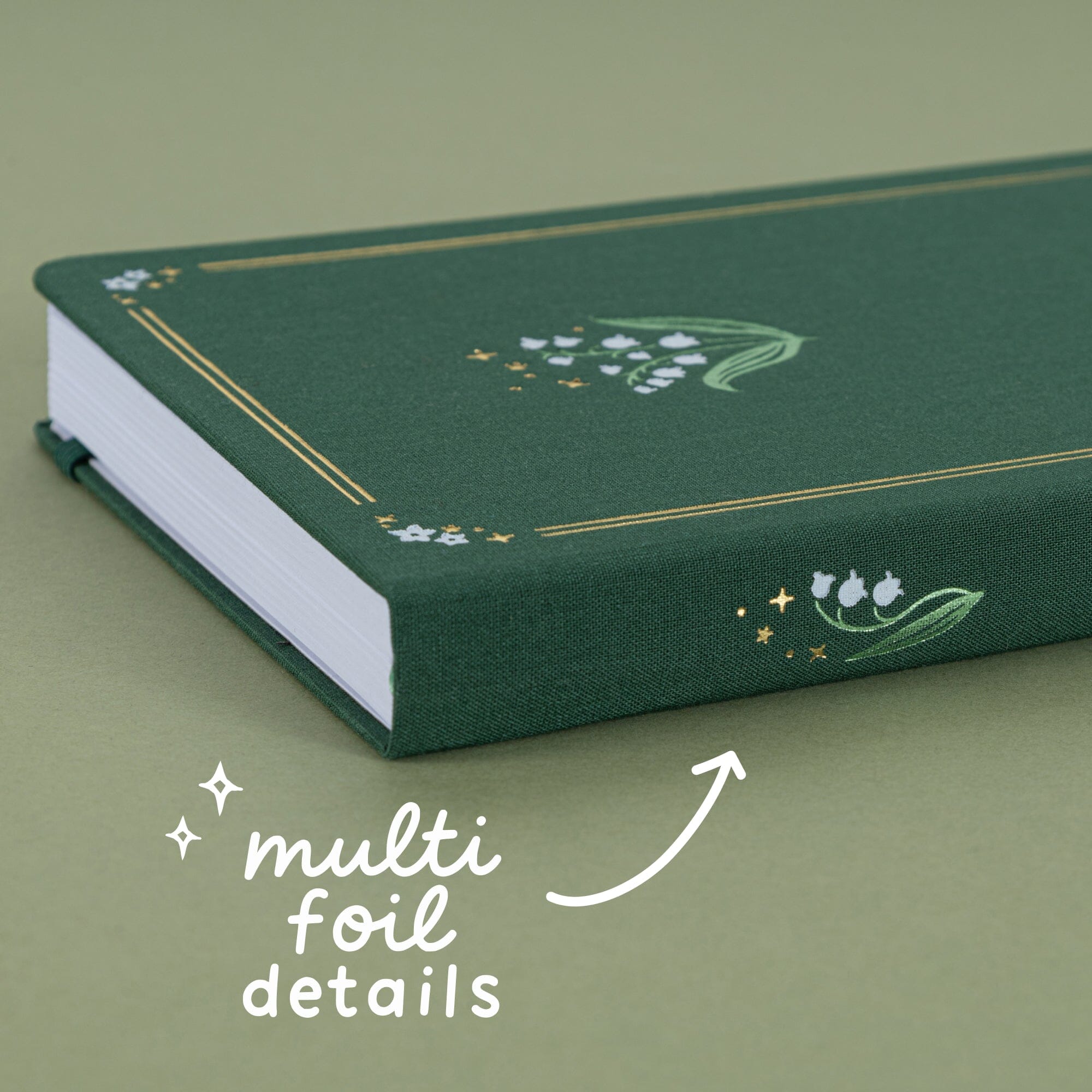 Tsuki 'Evergreen Lily' Limited Edition Bullet Journal ☾