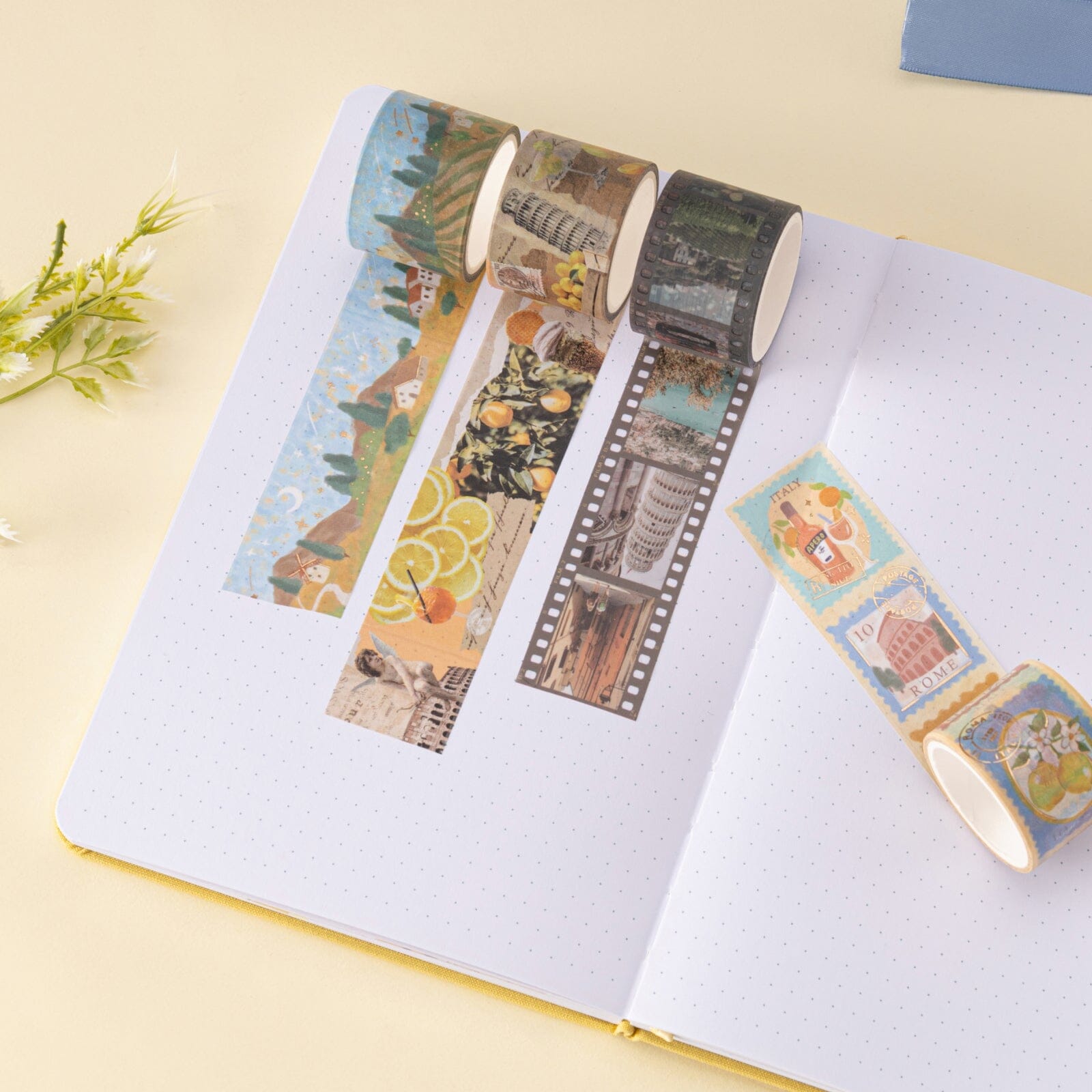 Tsuki 'Summer in Italy' Washi Tape Set ☾