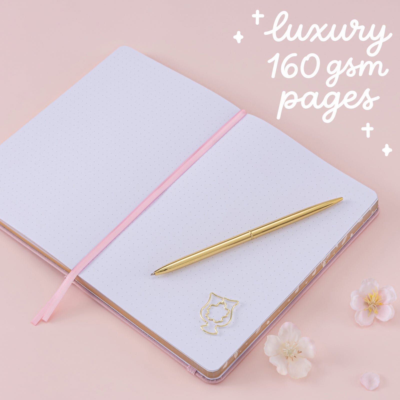 Tsuki 'Matcha Blossom' Limited Edition Luxury Bullet Journal ☾