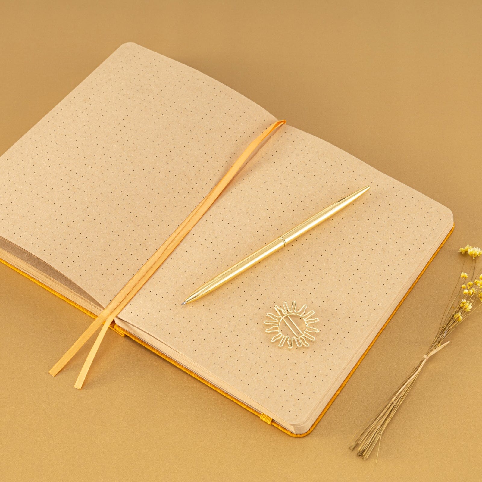 Tsuki 'Sunlit Mystery' Kraft Paper Limited Edition Bullet Journal ☾