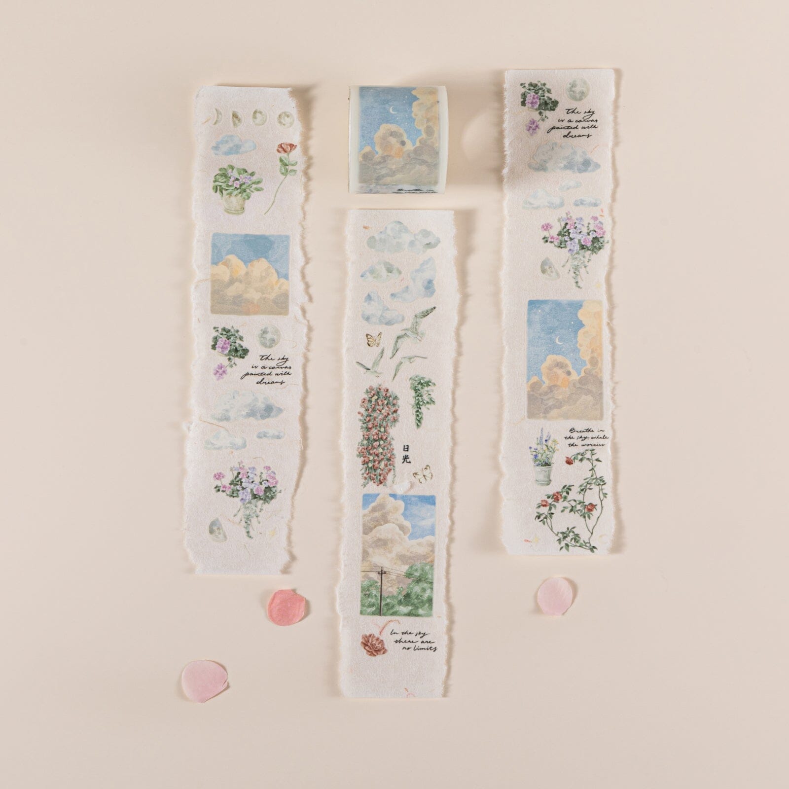 Hinoki - 'Into the Sky' PET Decorative Tape Set