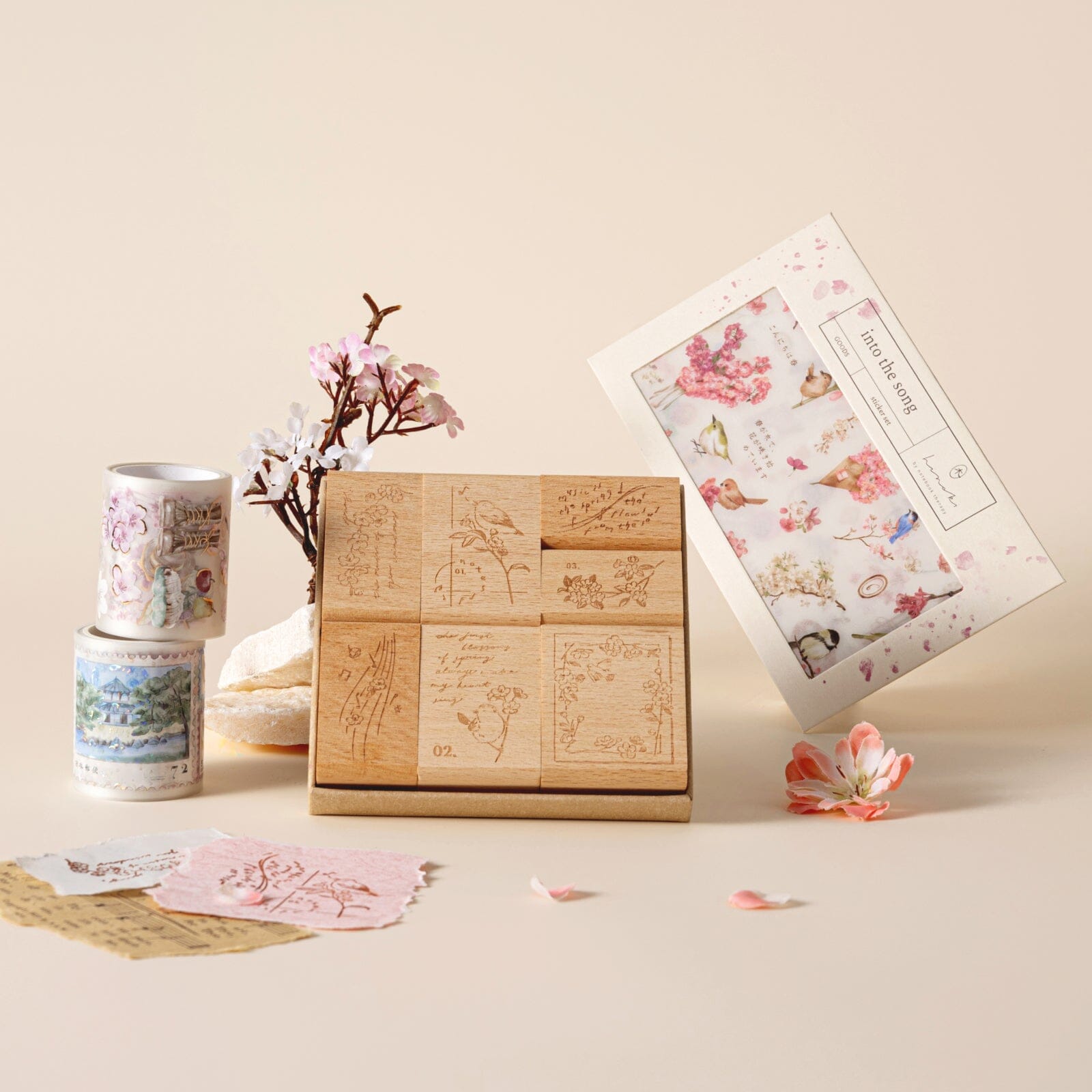 Hinoki - 'Into the Song' Transfer Sticker Set