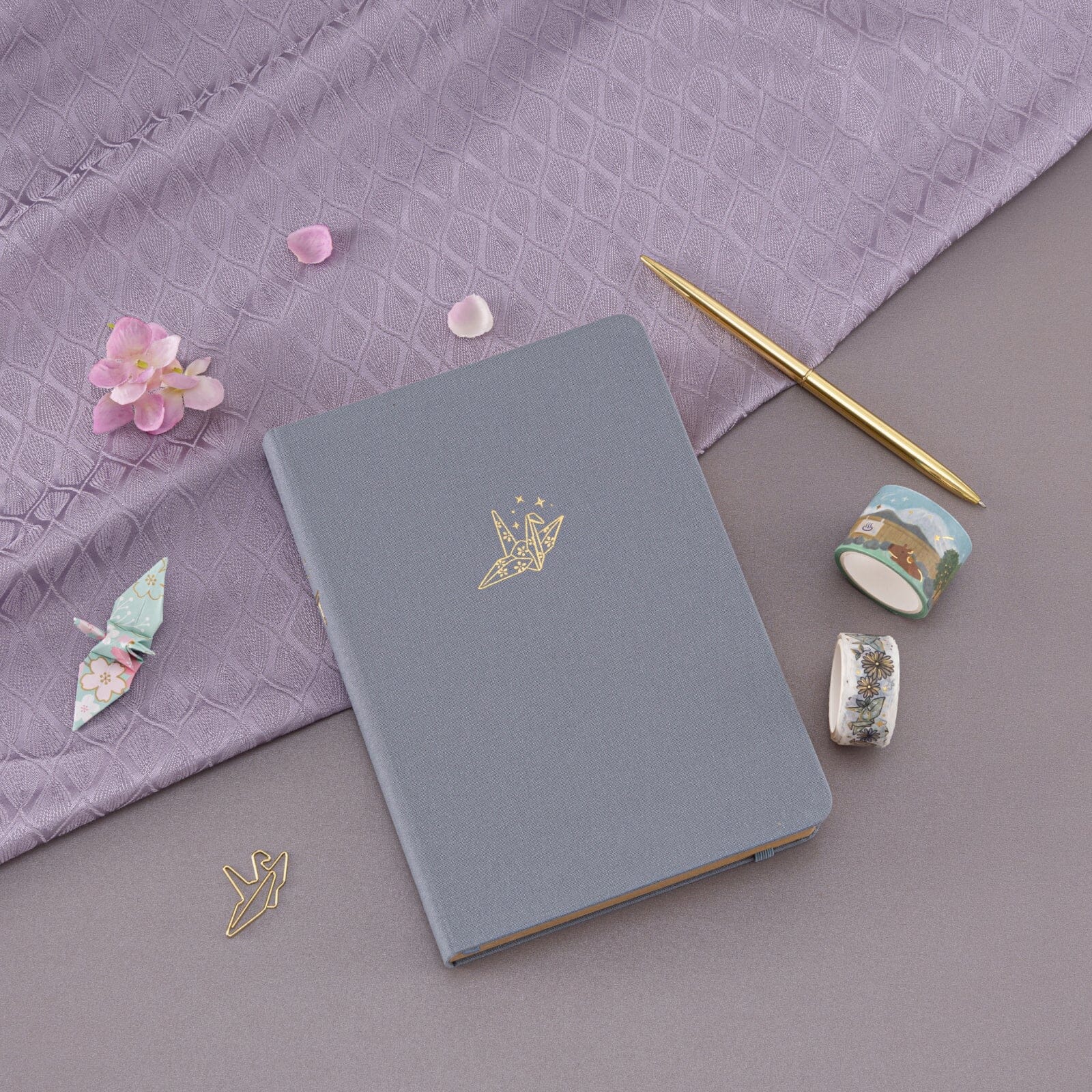 Tsuki 'Origami Dreams' Kraft Paper A5 Bullet Journal ☾