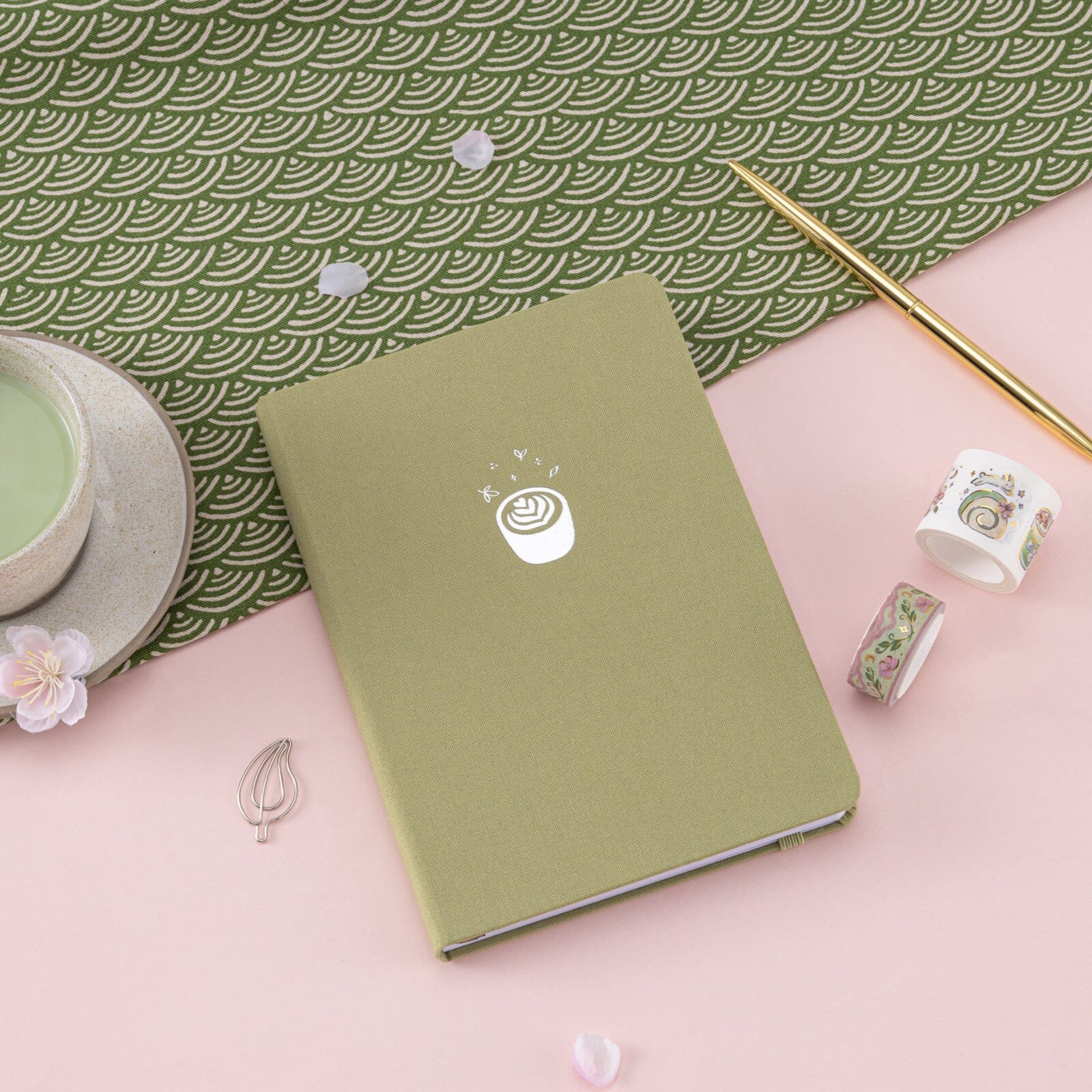 Tsuki 'Matcha Matcha' Limited Edition Bullet Journal ☾