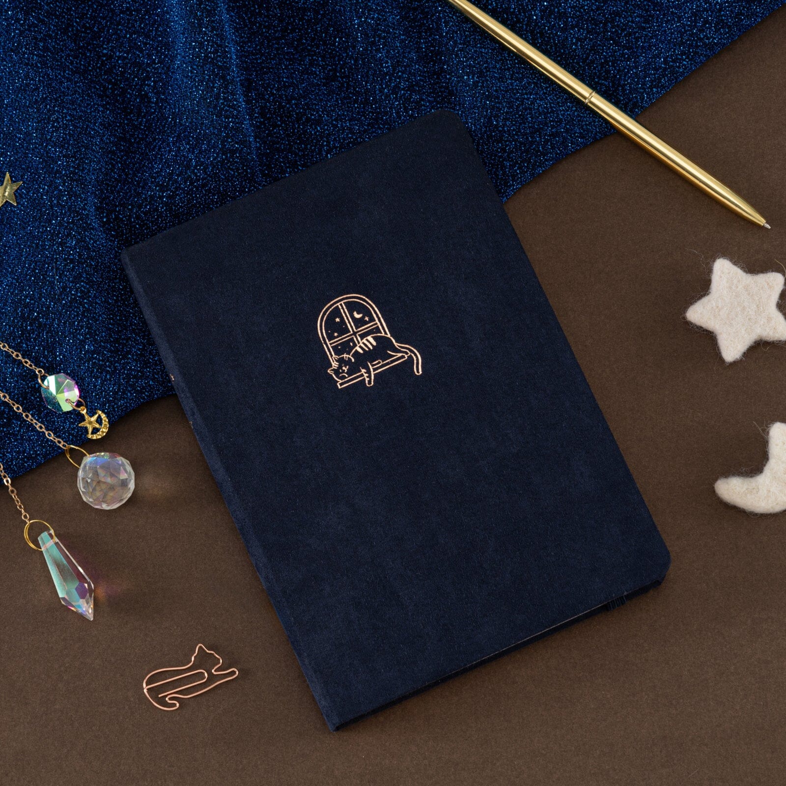 Tsuki 'Midnight Neko Dreams' Limited Edition Bullet Journal ☾
