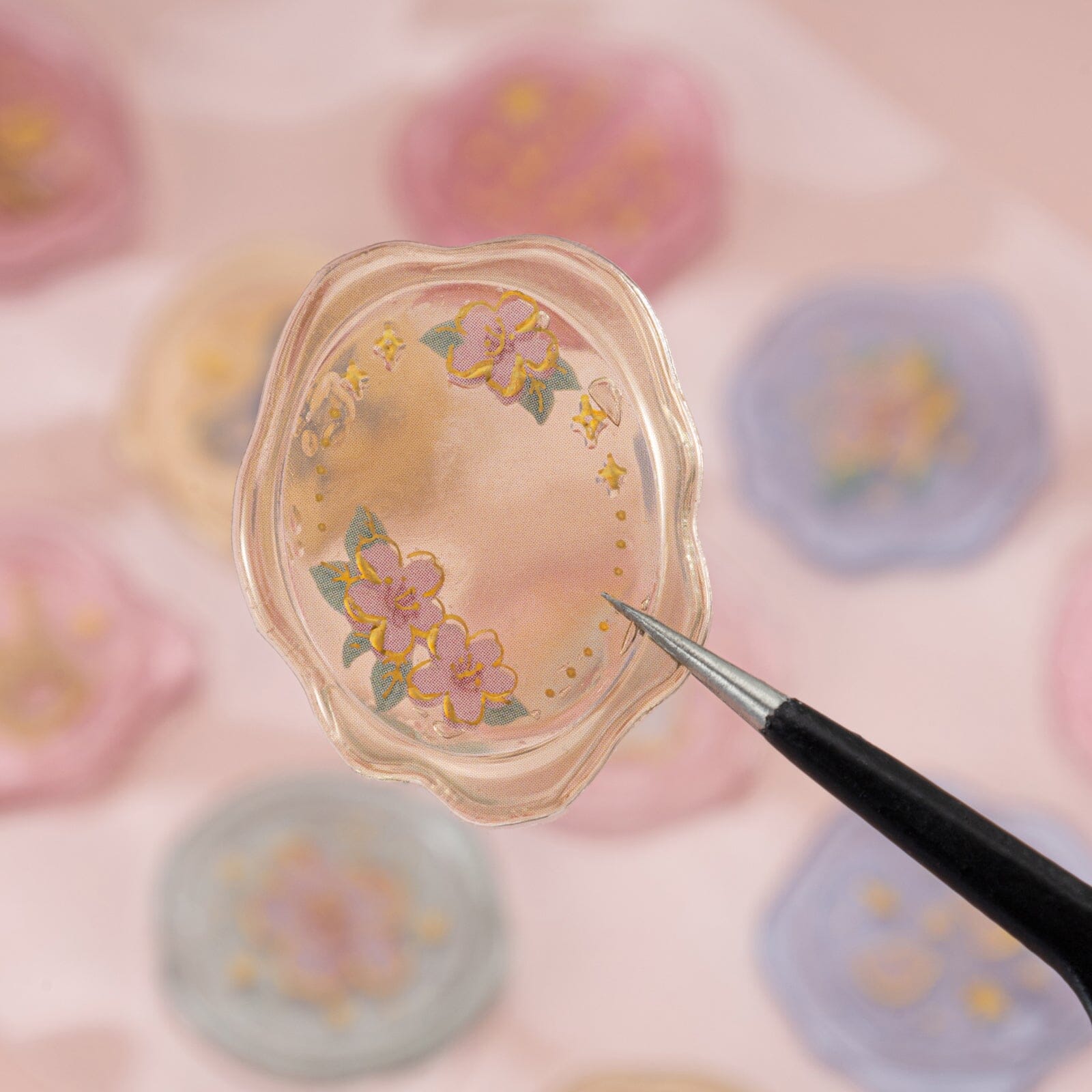 Tsuki 'Sakura Story' 3D Sticker Set ☾