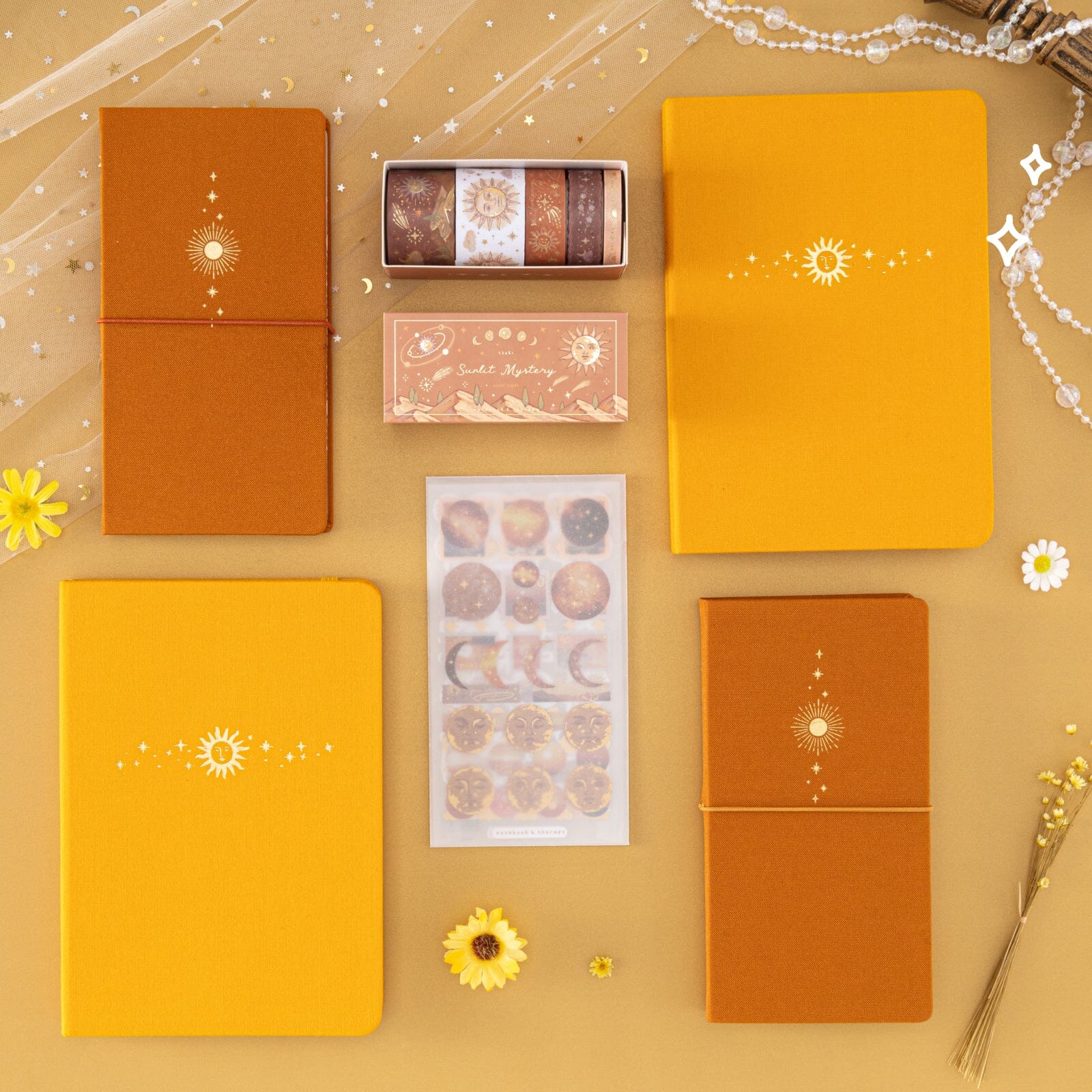 Tsuki 'Sunlit Mystery' Kraft Paper Limited Edition Bullet Journal ☾