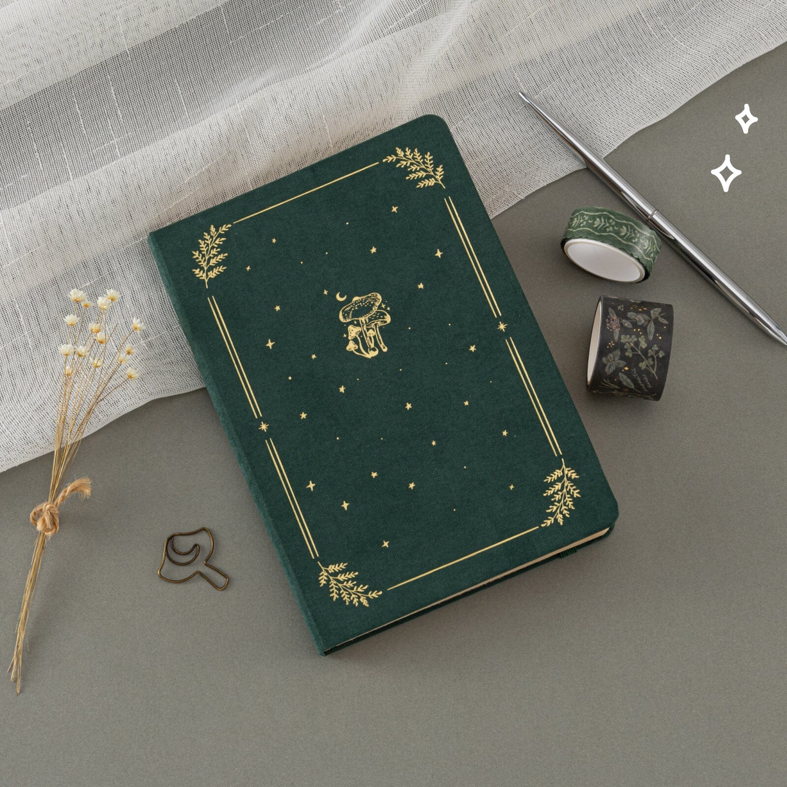 Tsuki 'Whimsical Woodland' Limited Edition Kraft Paper Bullet Journal in Original Size ☾