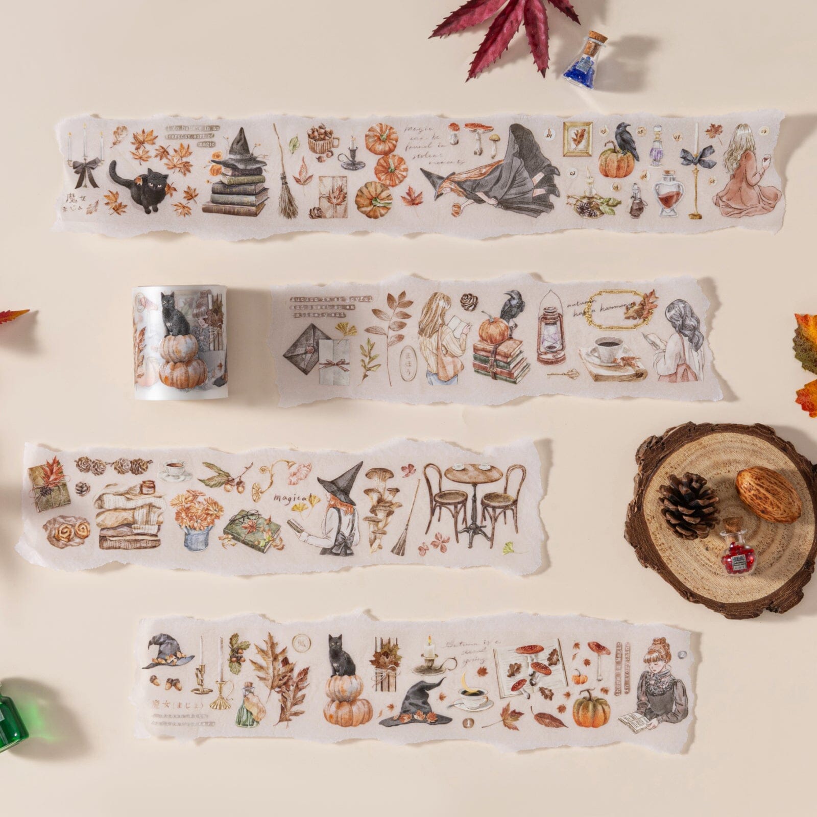 Hinoki - 'Into the Enchantment' PET Decorative Tape