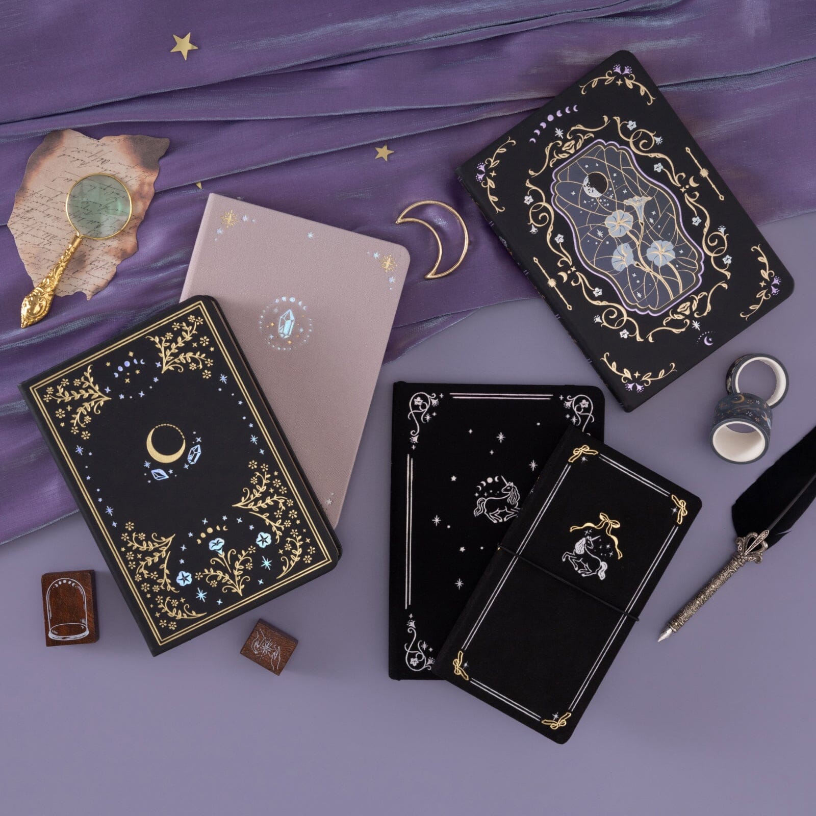 Tsuki ‘Moonmist Meadow’ Limited Edition Travel Notebook ☾