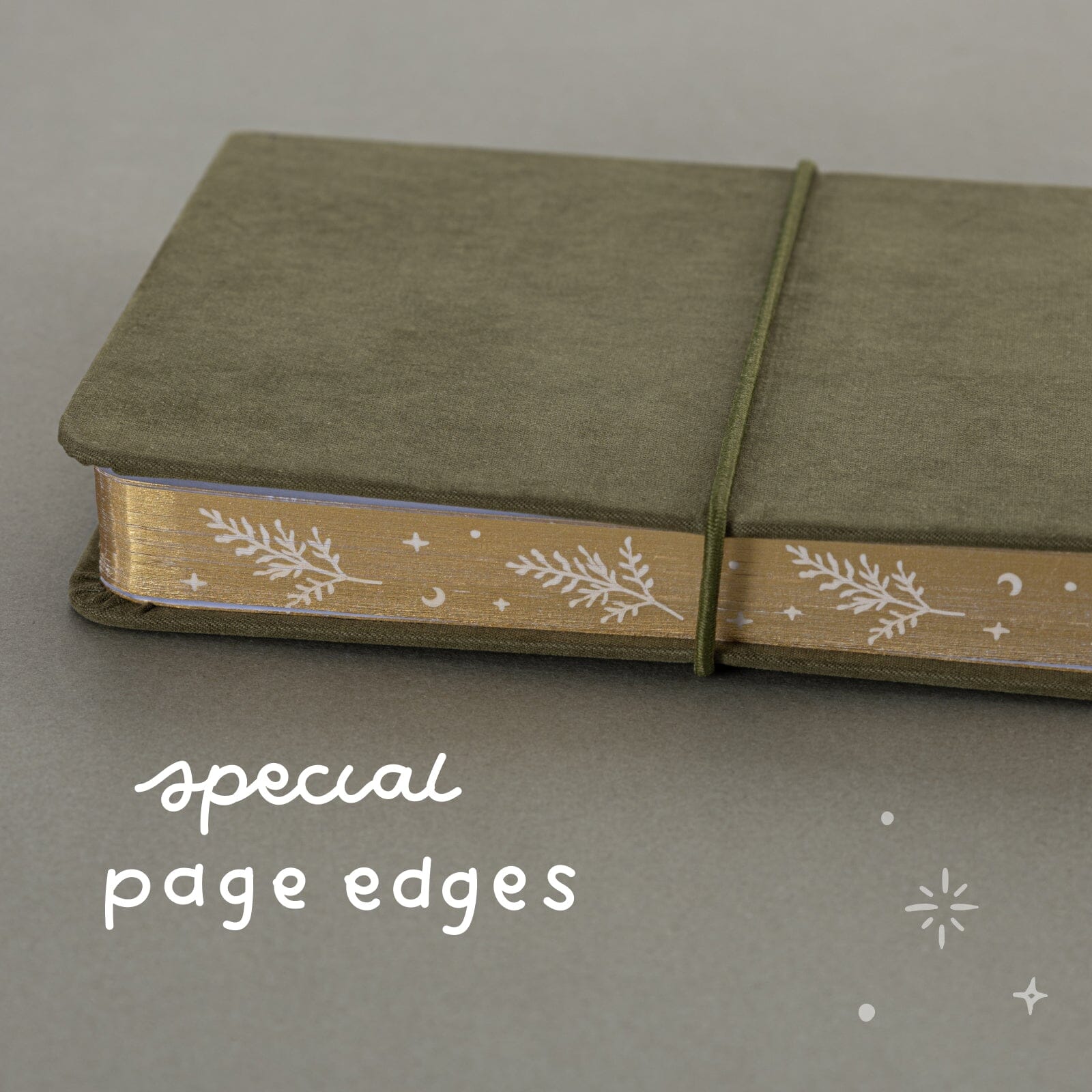 Tsuki 'Fern Fable' A6 Luxury Travel Notebook ☾