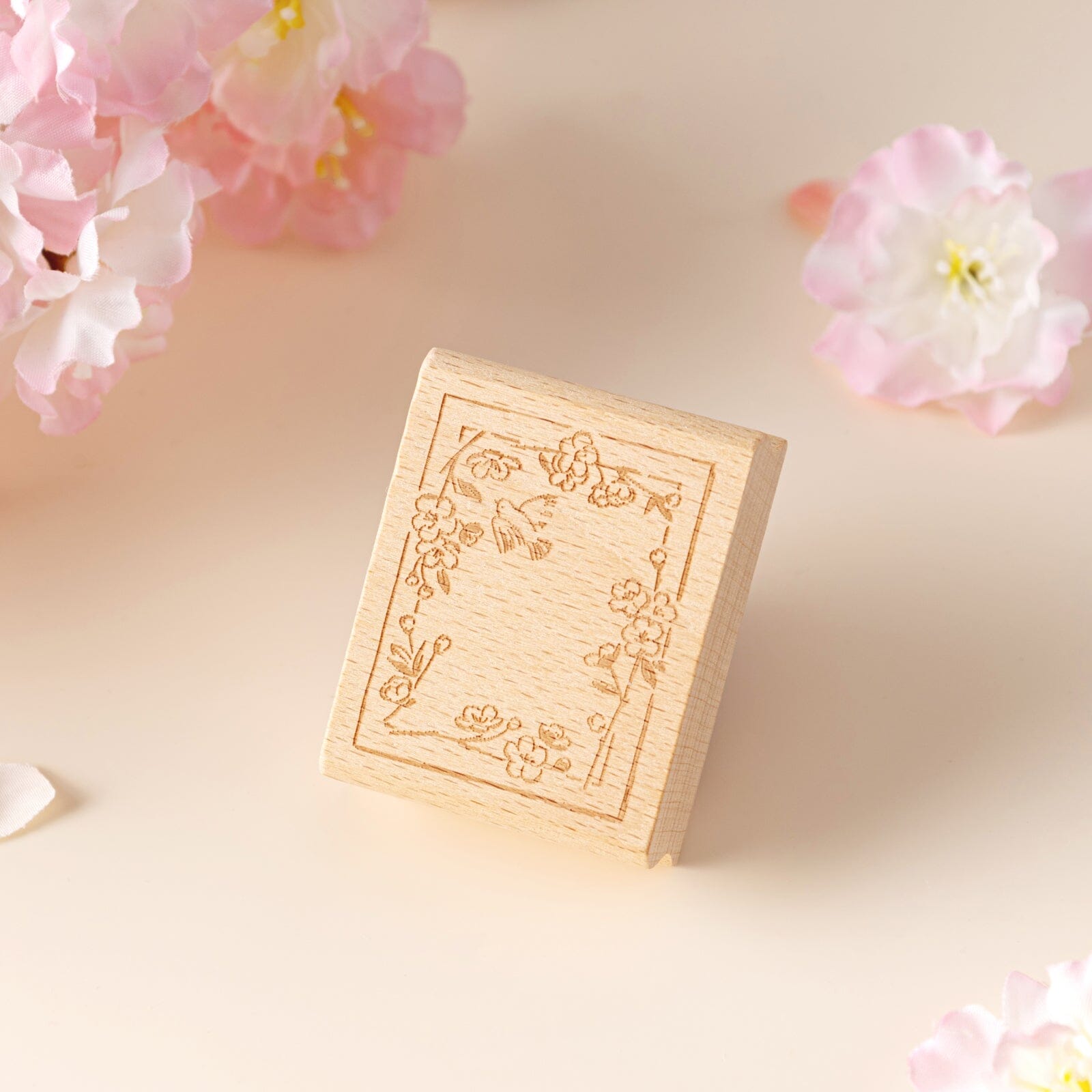 Hinoki - 'Into the Song' Engraved Wooden Stamps Set