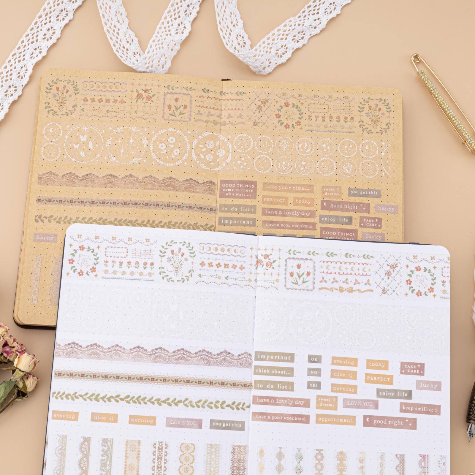 Tsuki 'Lace Dreams' Washi Tape Set ☾
