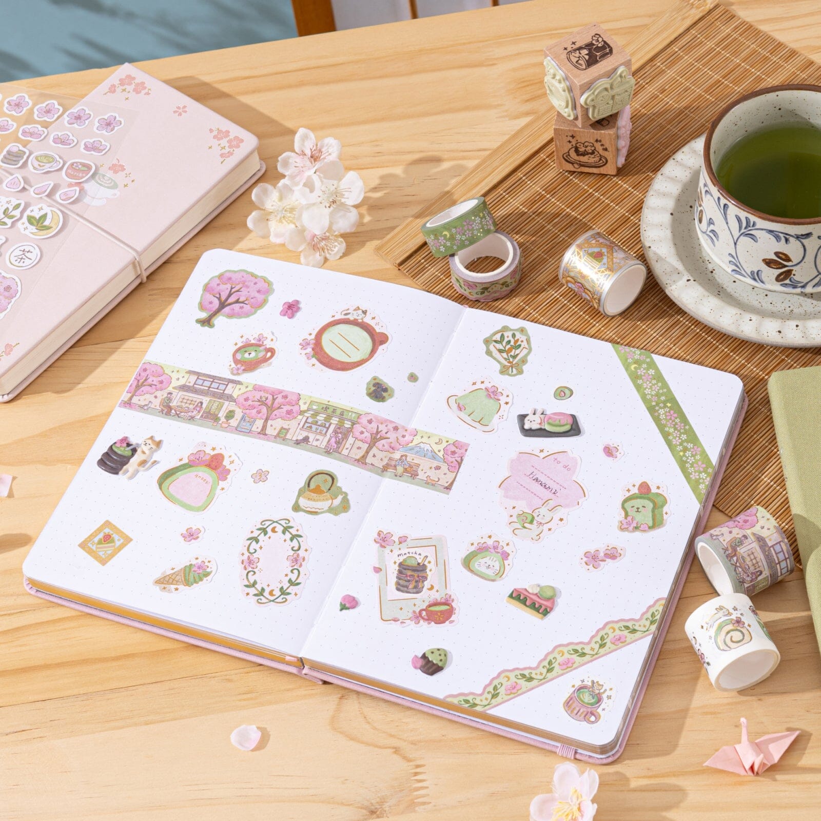 Tsuki 'Matcha Matcha' Limited Edition Bullet Journal ☾