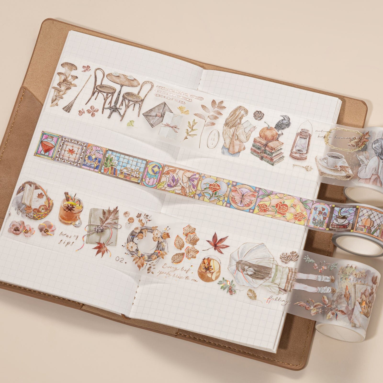 Hinoki - 'Into the Enchantment' PET Decorative Tape