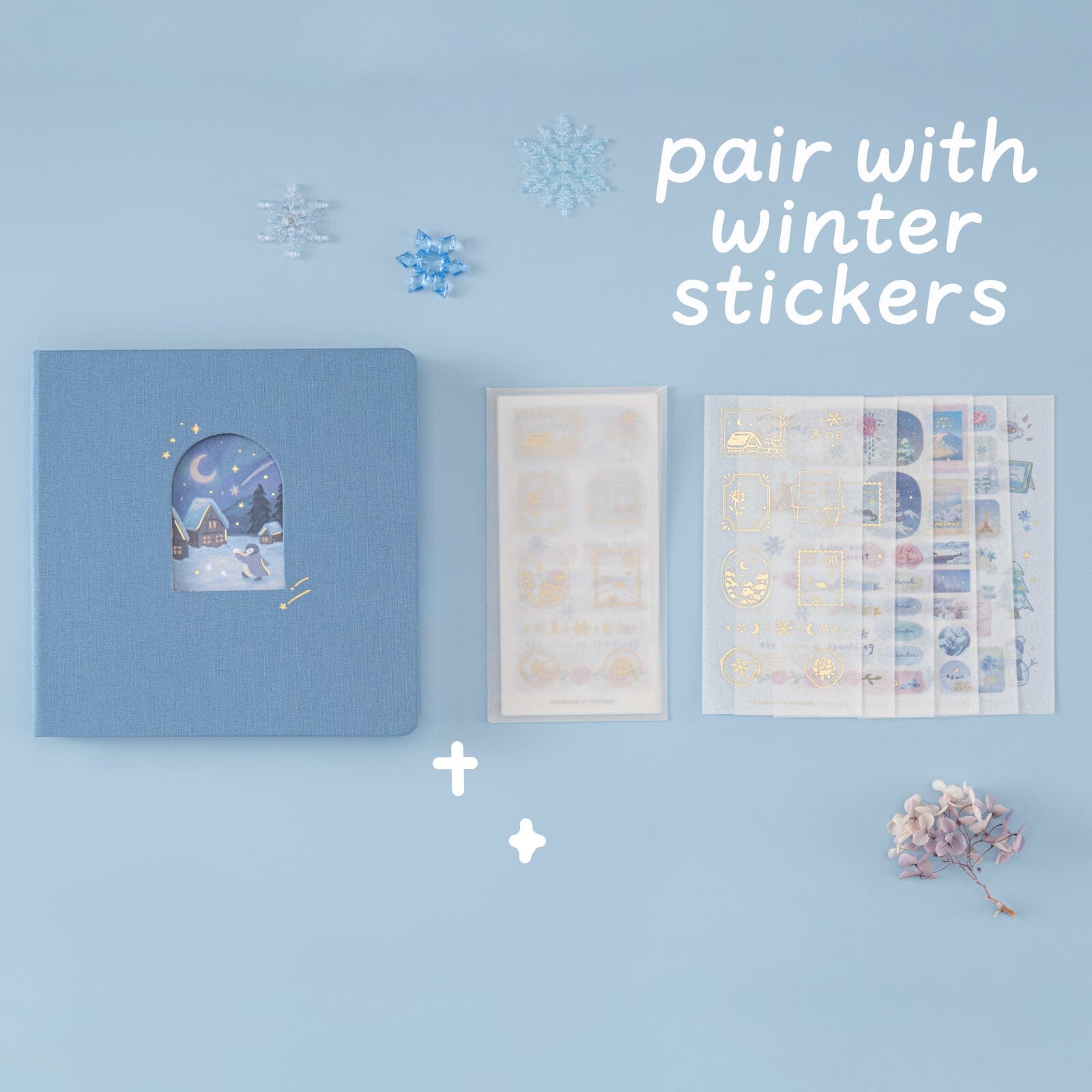Tsuki ‘Winter Journey’ Sticker Set ☾