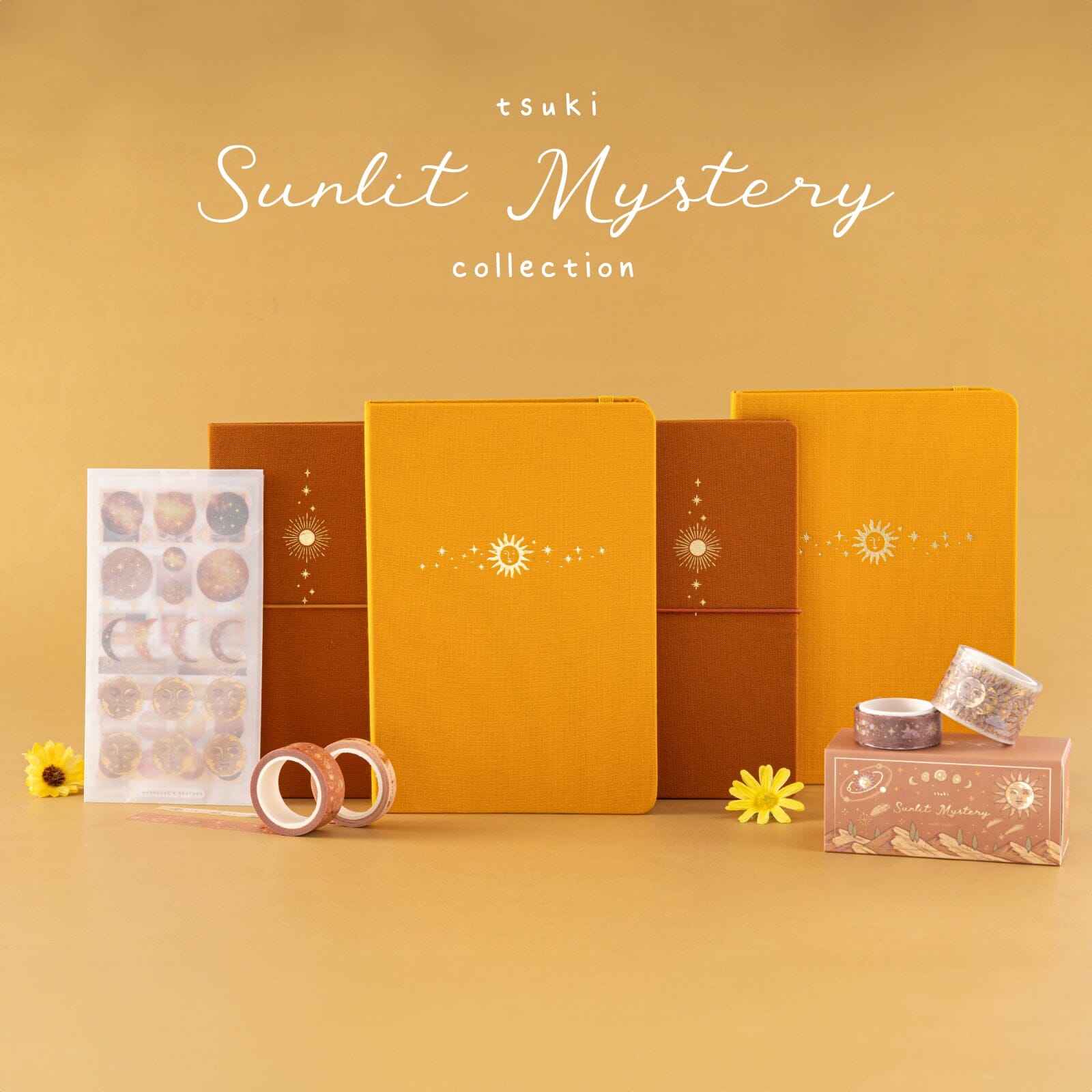 Tsuki 'Sunlit Mystery' Limited Edition Luxury Bullet Journal ☾