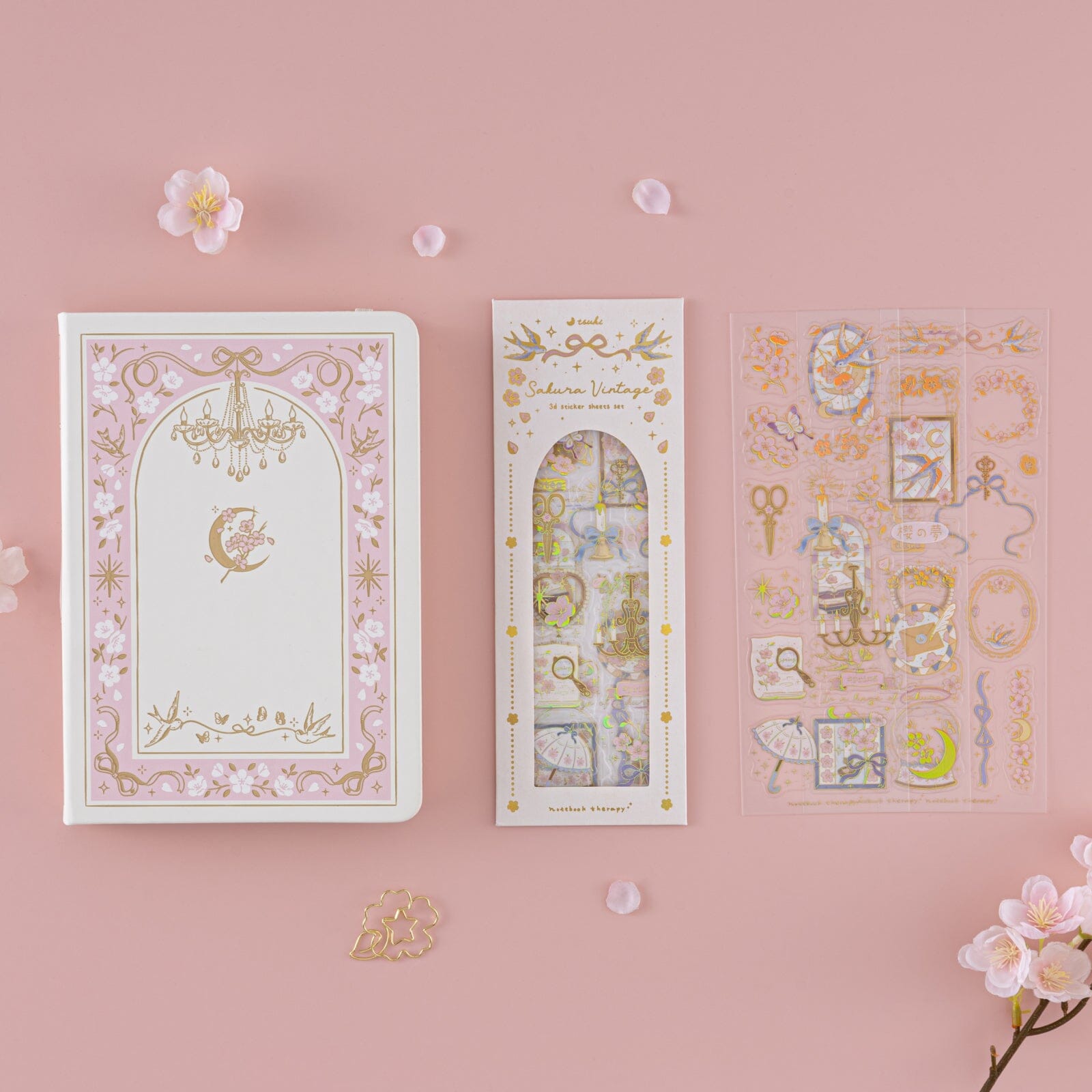 Tsuki ‘Story of Sakura’ Collector’s Edition Luxury Bullet Journal ☾
