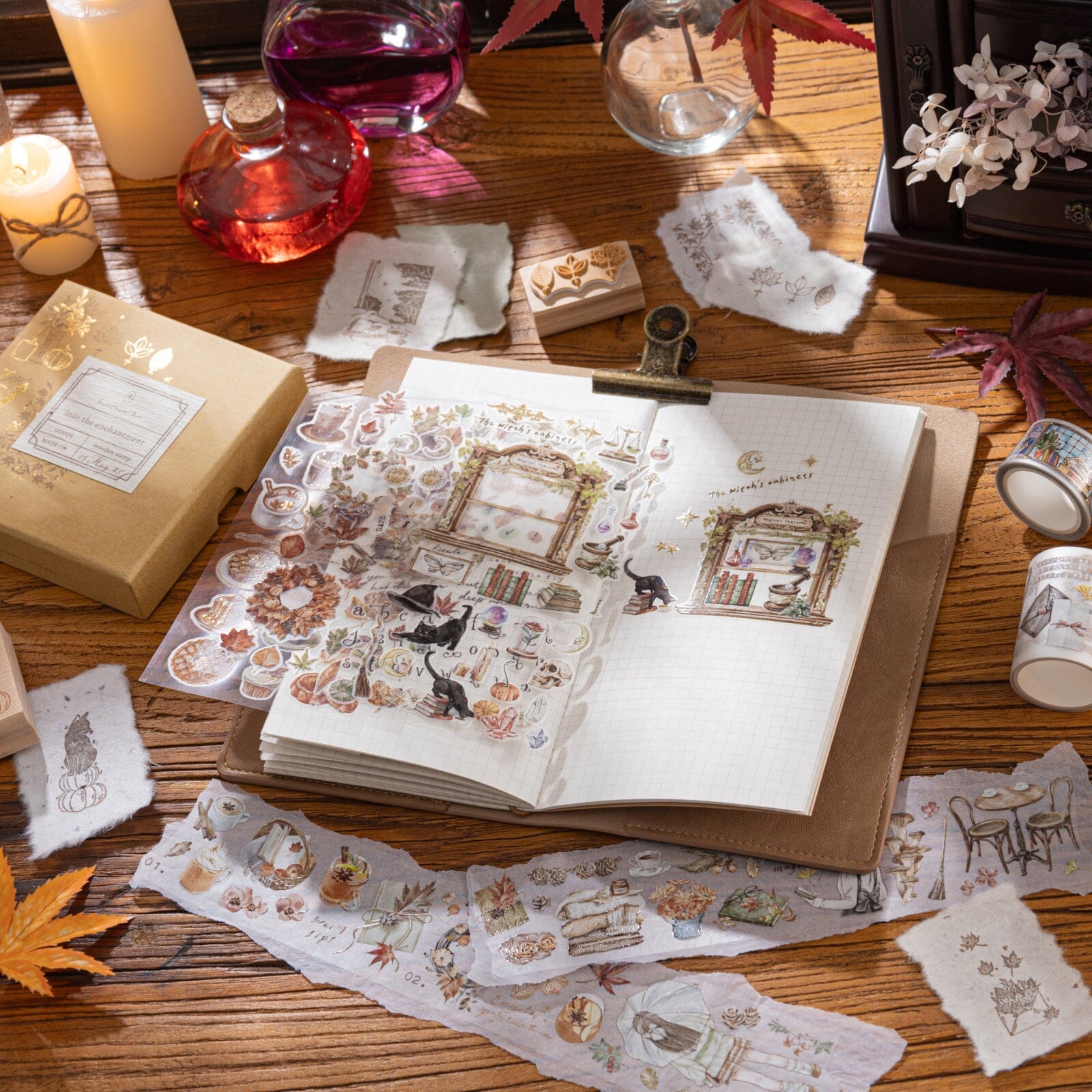 Hinoki - 'Into the Enchantment' PET Decorative Tape