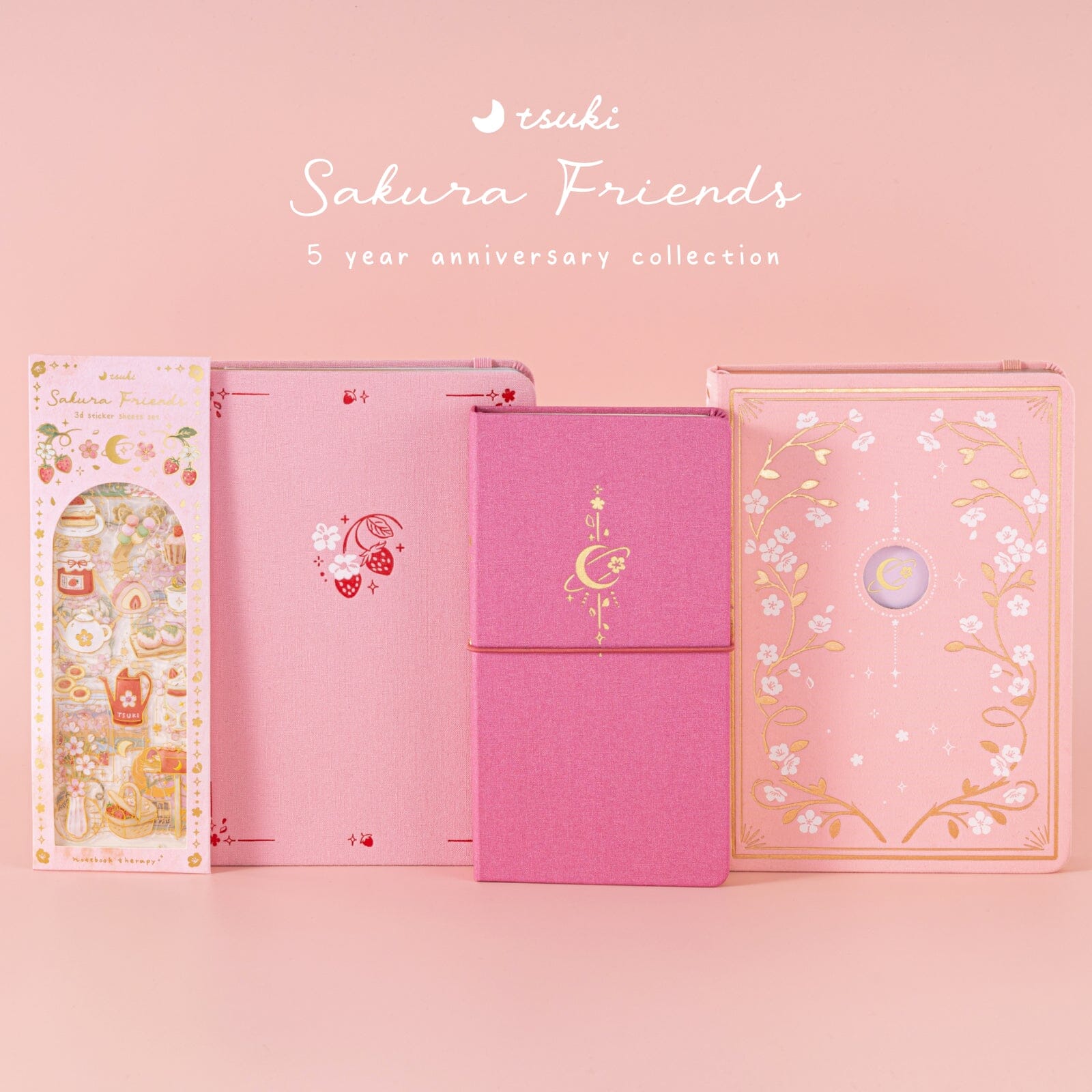 Tsuki 'Sakura Journey 2025' Collector's Edition Special Planner Bullet Journal ☾