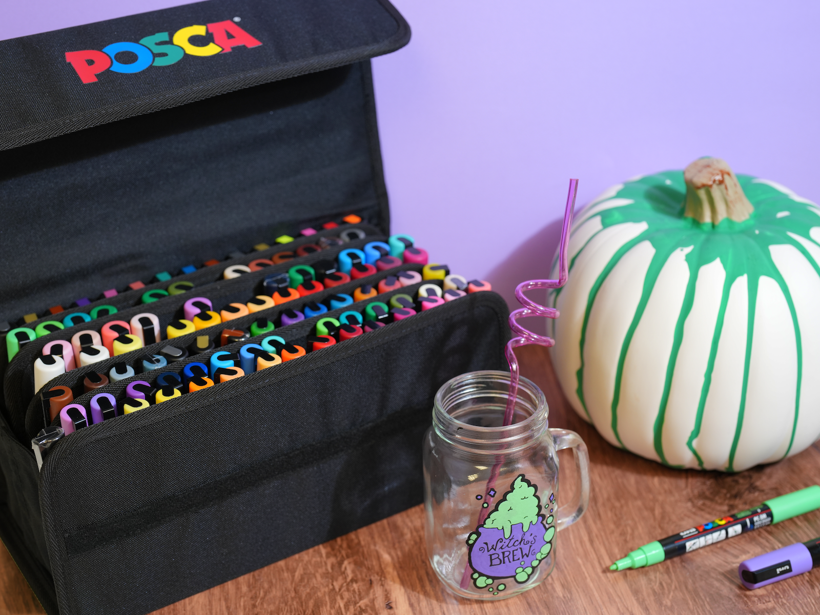 uni® POSCA® Exclusive Special Edition Set, 105 Count Kit including 3M & 5M Colours