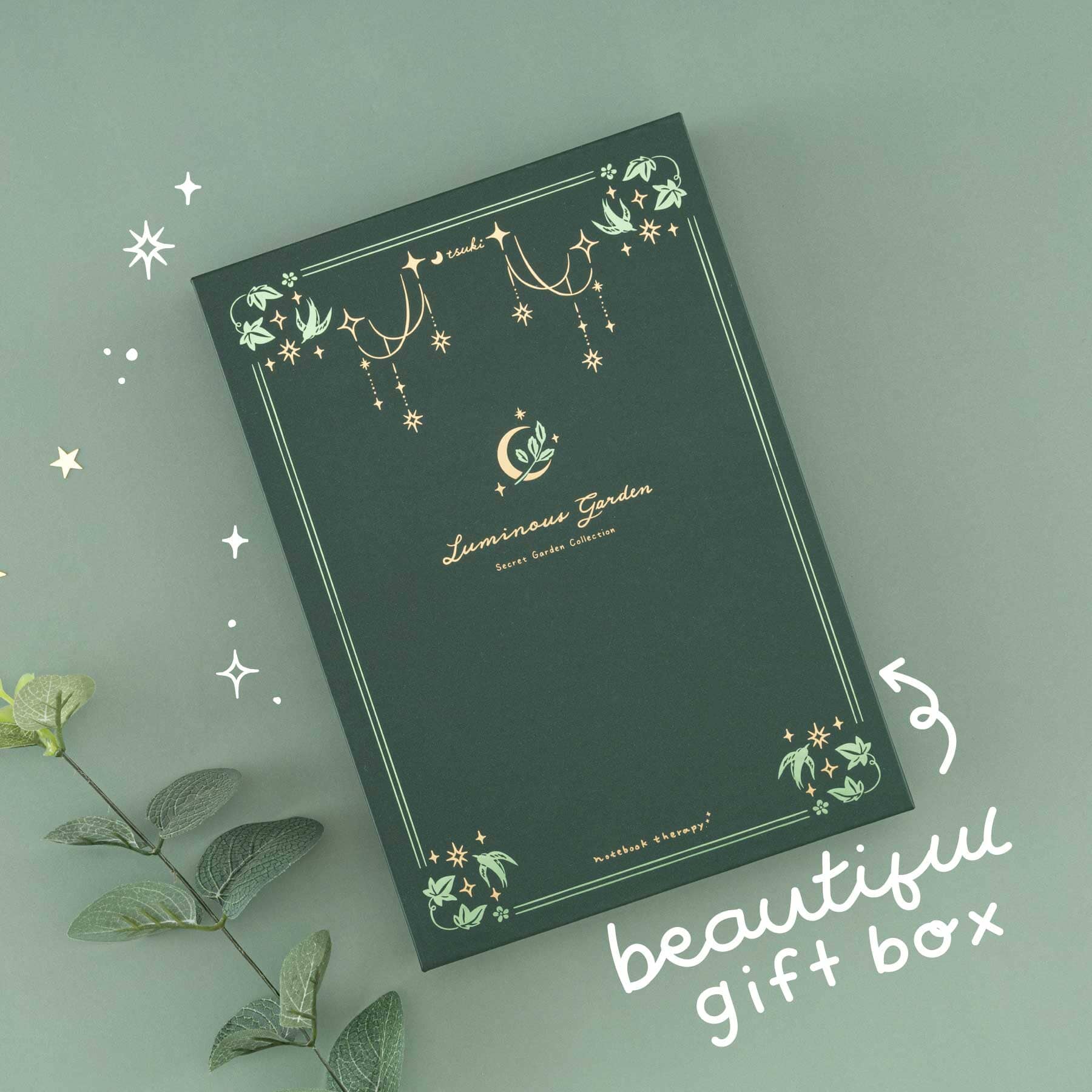 Tsuki 'Luminous Garden' Limited Edition Bullet Journal ☾