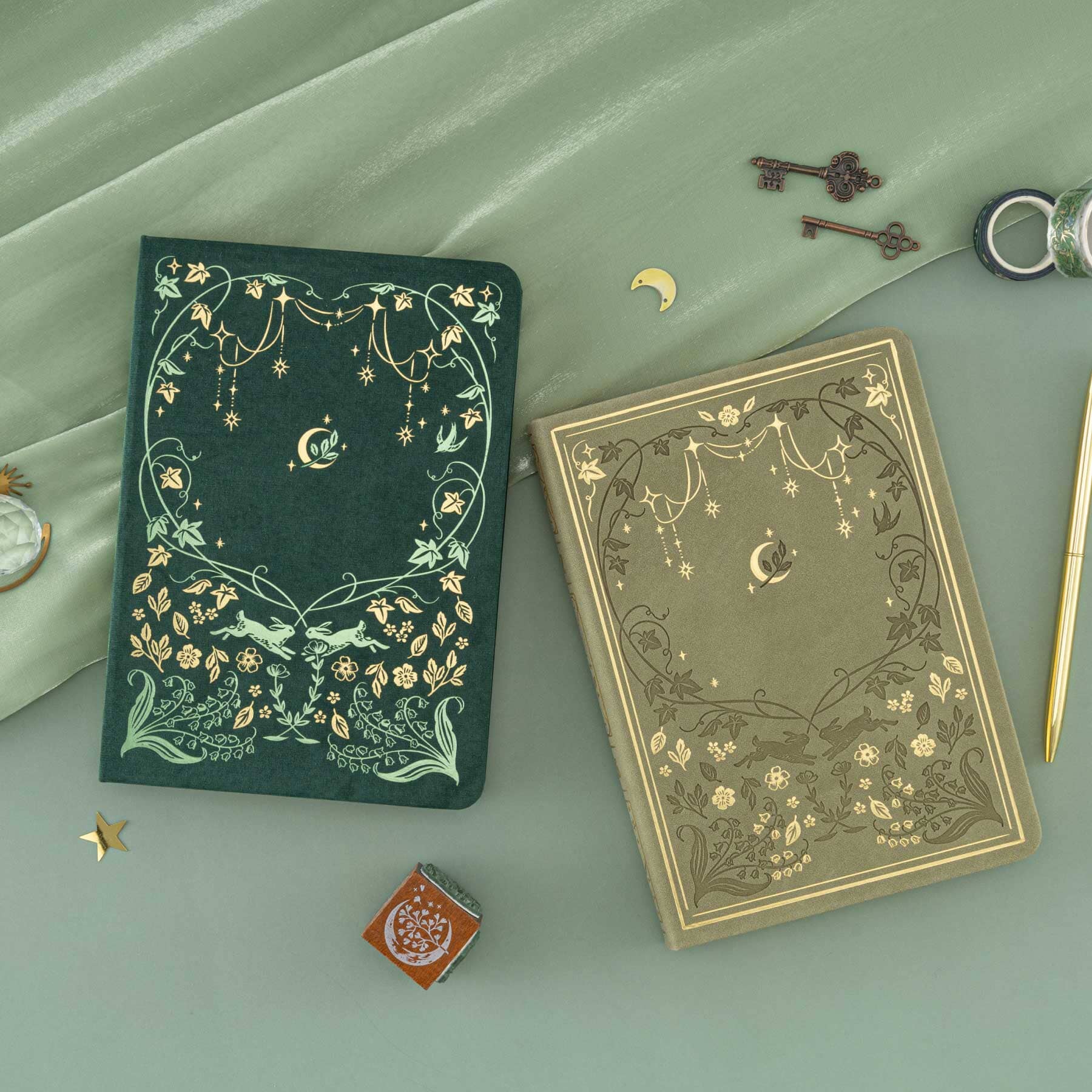 Tsuki 'Vintage Garden' Limited Edition Bullet Journal ☾
