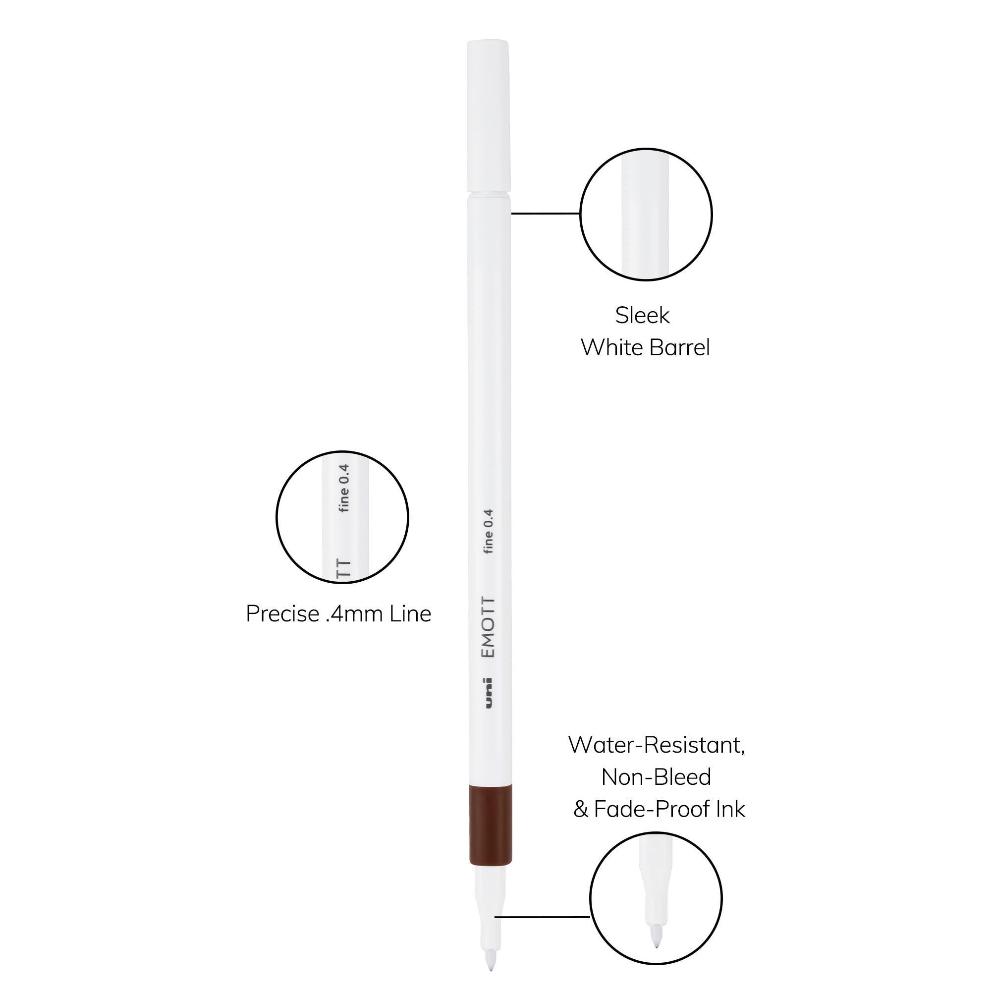 uni® EMOTT, Fine Line Marker