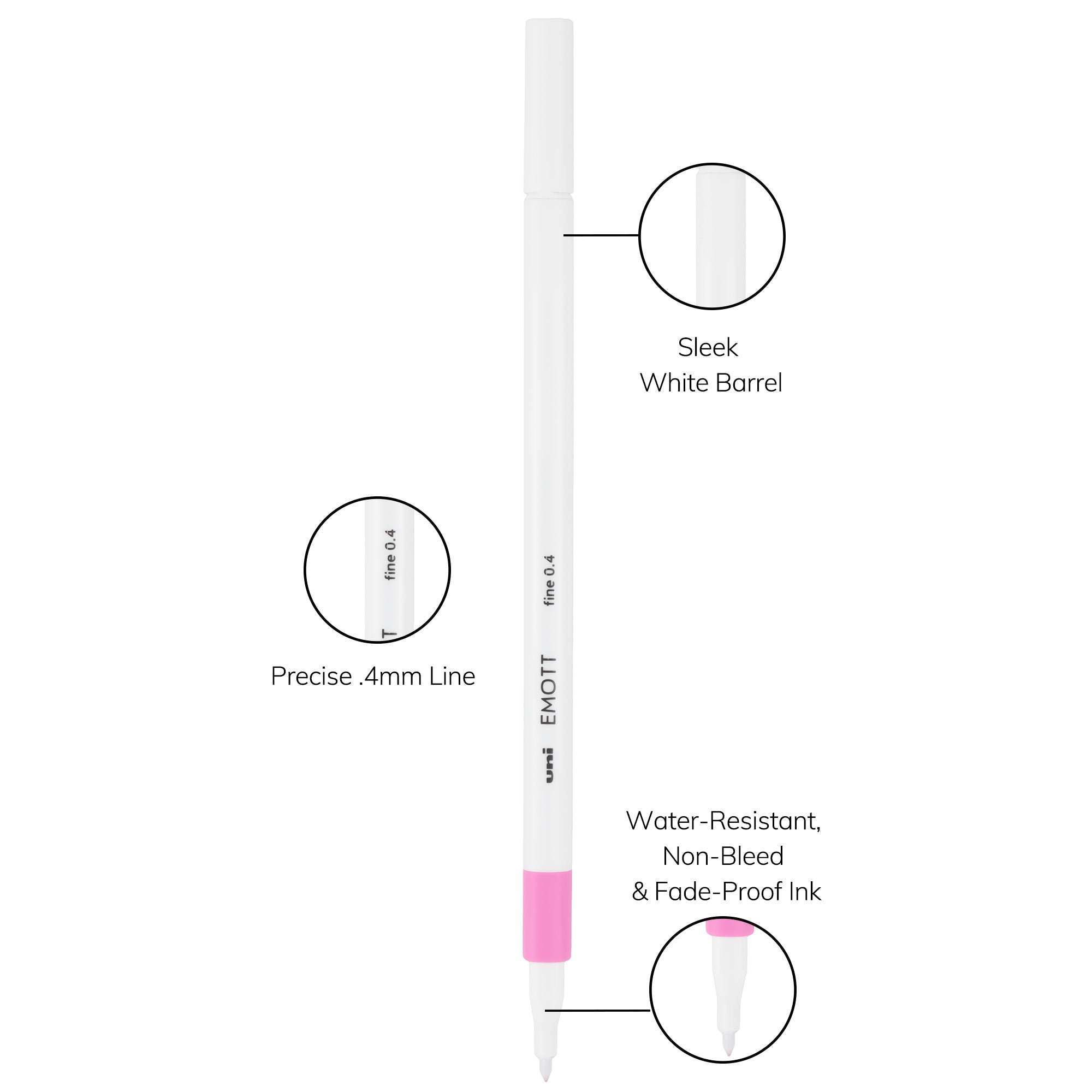 uni® EMOTT, Fine Line Marker