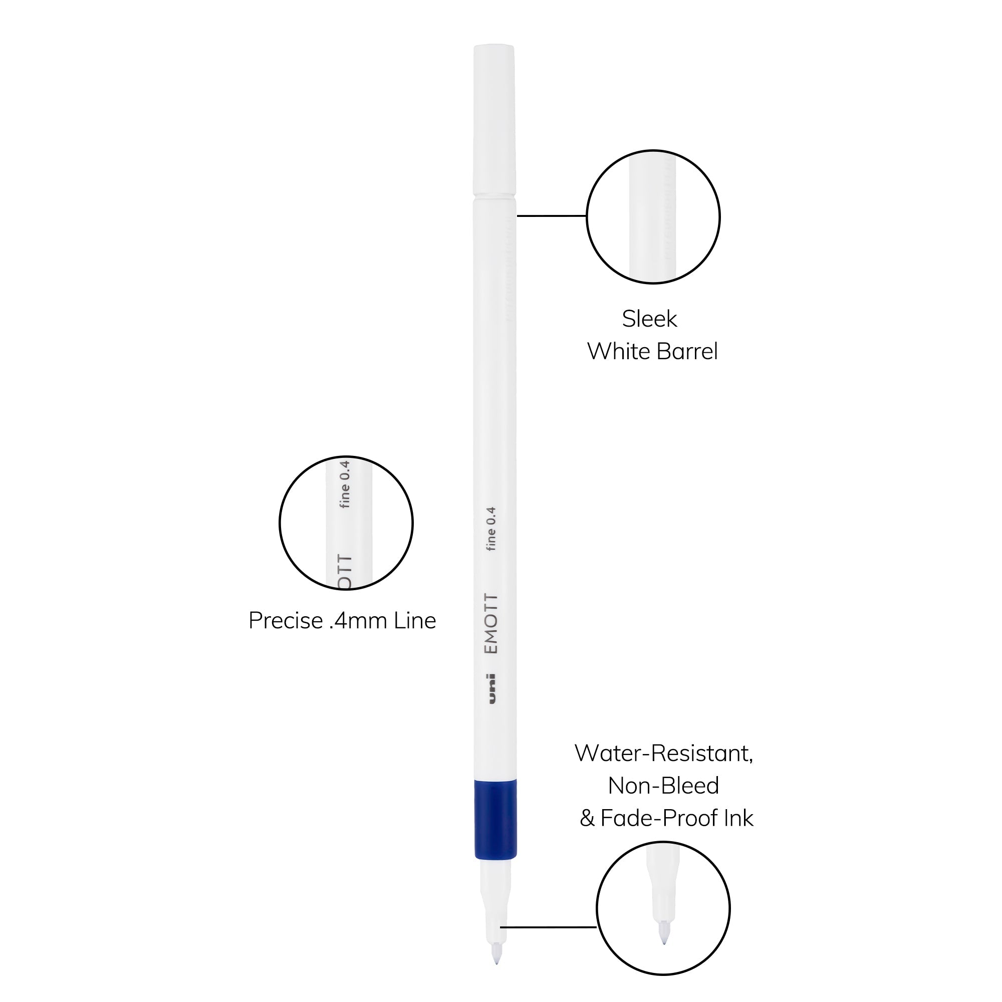 uni® EMOTT, Fine Line Marker