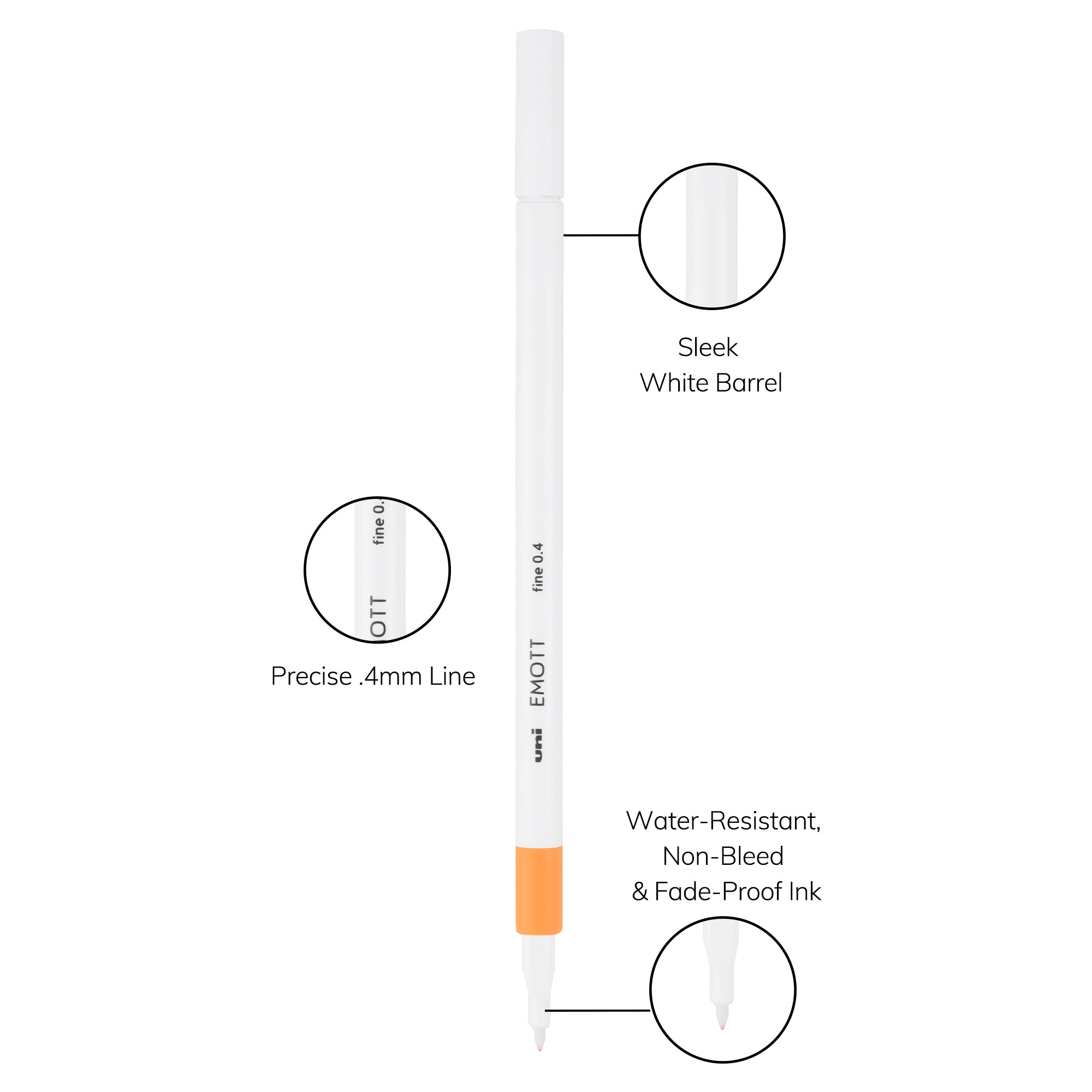 uni® EMOTT, Fine Line Marker